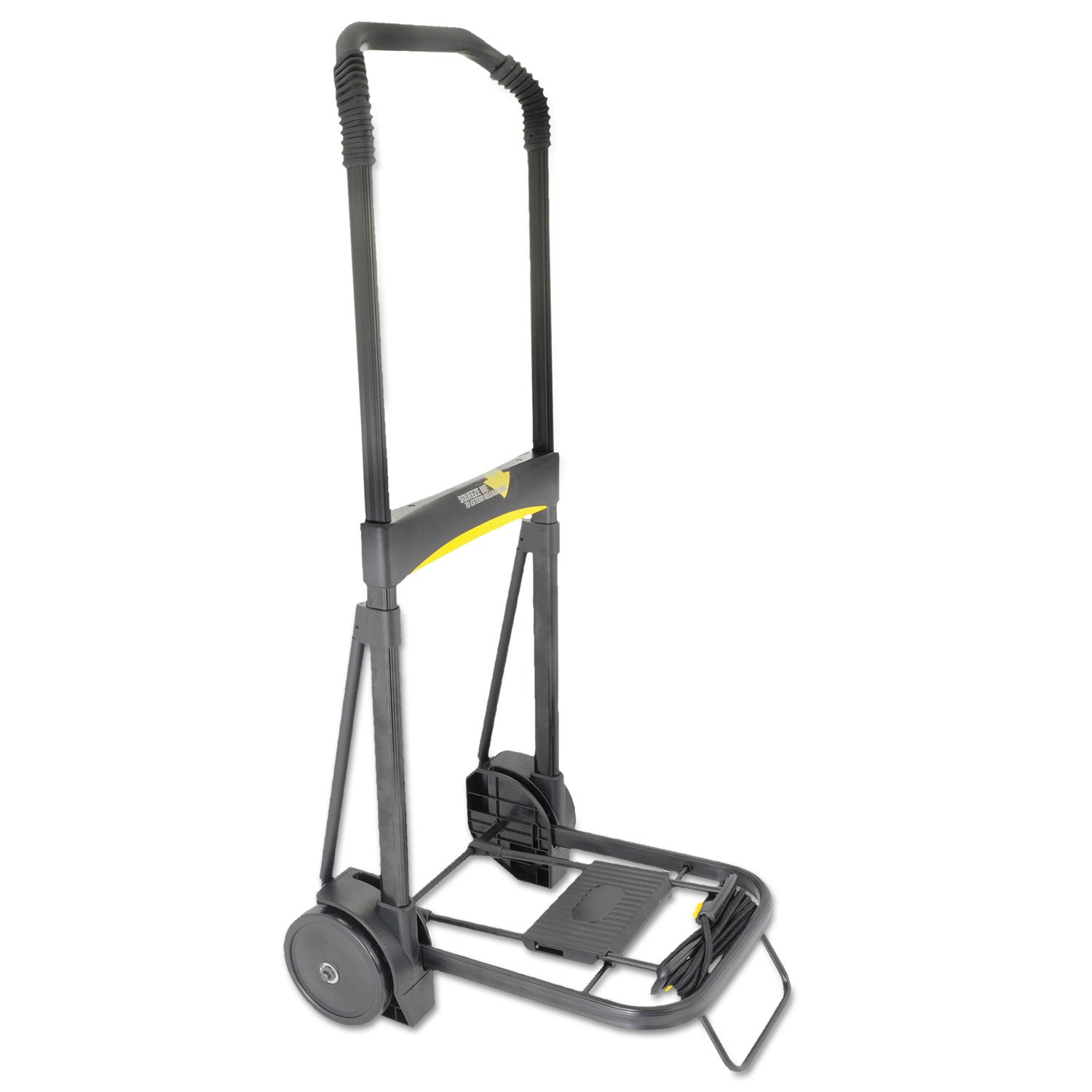 Ultra-Lite Folding Cart, 250 lb Capacity, 11 x 13.25 Platform, Black -