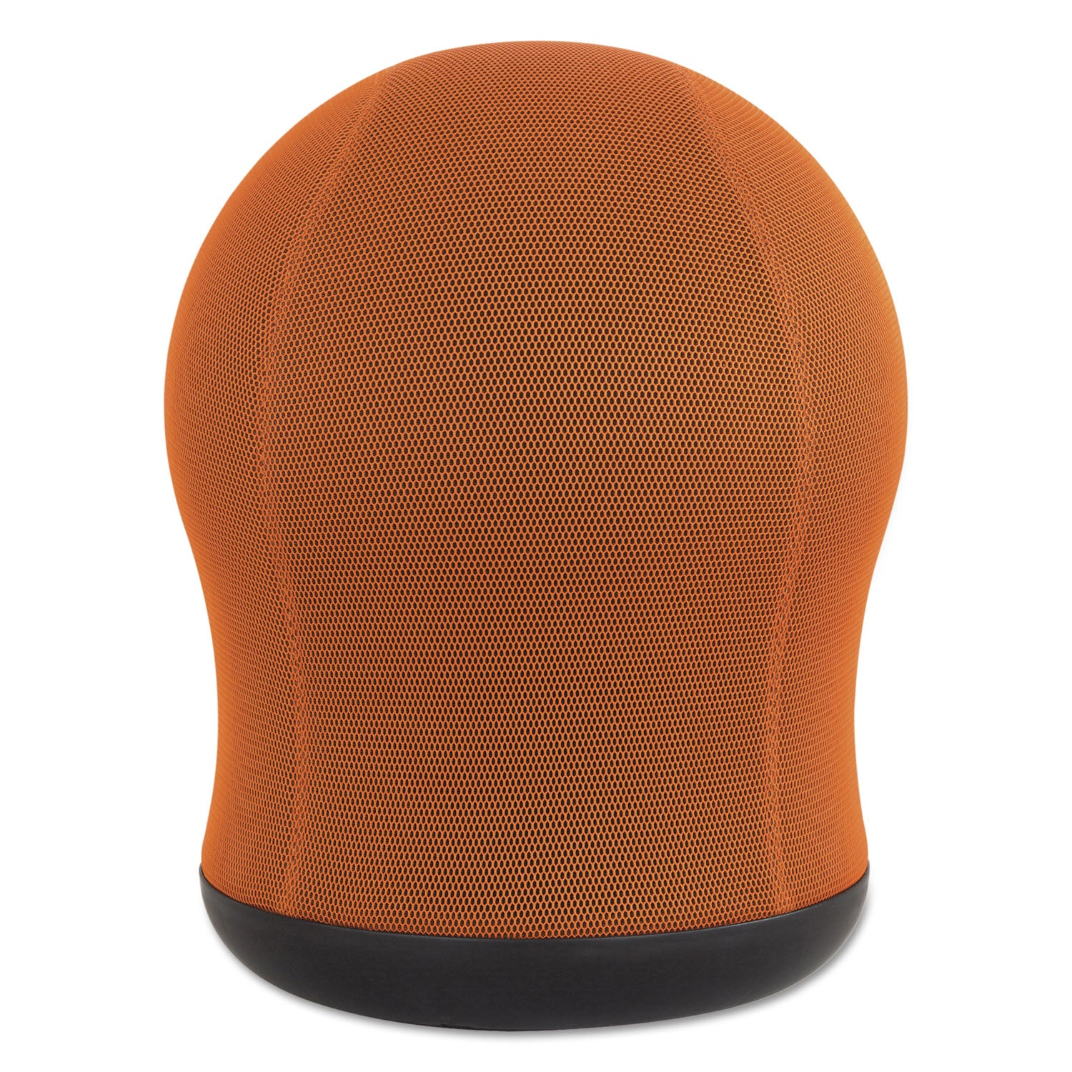 zenergy-swivel-ball-chair-backless-supports-up-to-250-lb-orange-seat-black-base_saf4760or - 1