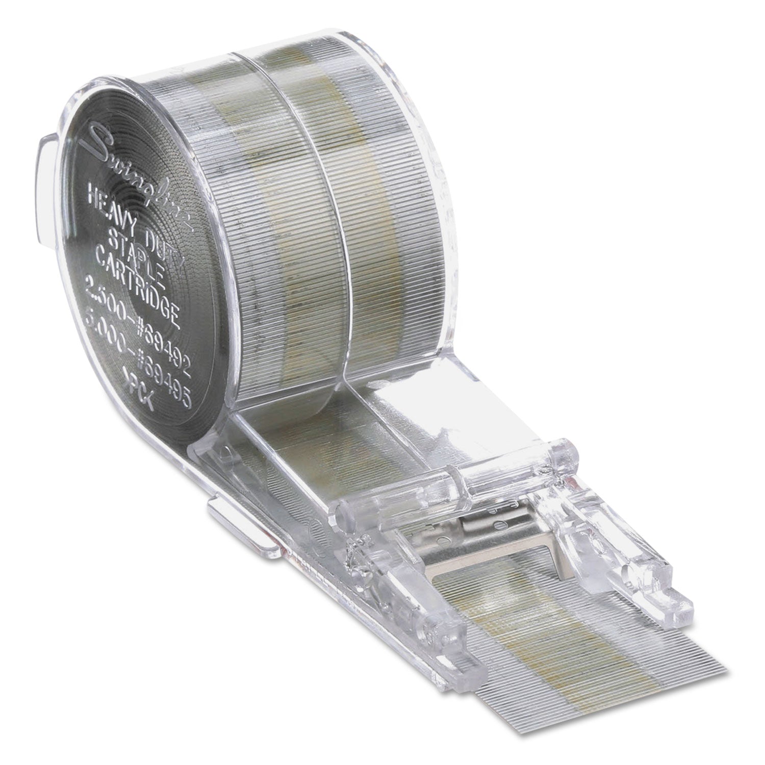 Cartridge Staples, 0.38" Leg, 0.5" Crown, Steel, 5,000/Box -