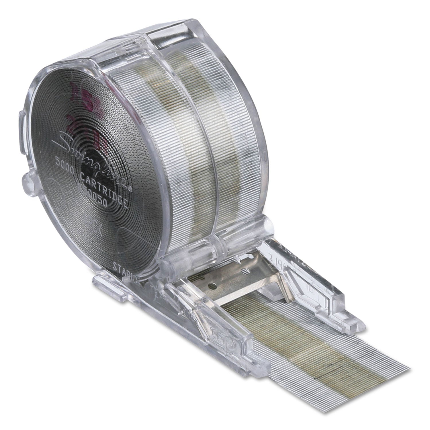 Cartridge Staples, 0.25" Leg, 0.5" Crown, Steel, 5,000/Box -
