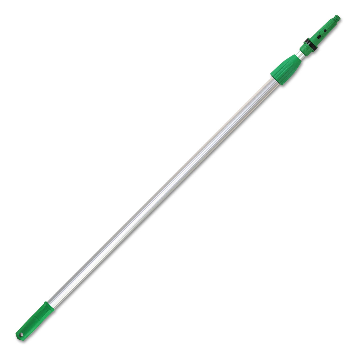 Opti-Loc Extension Pole, 13 ft, Two Sections, Green/Silver -