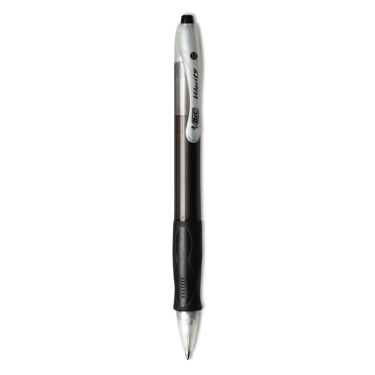 velocity-easy-glide-ballpoint-pen-value-pack-retractable-medium-1-mm-black-ink-black-barrel-36-pack_bicvlg361bk - 2