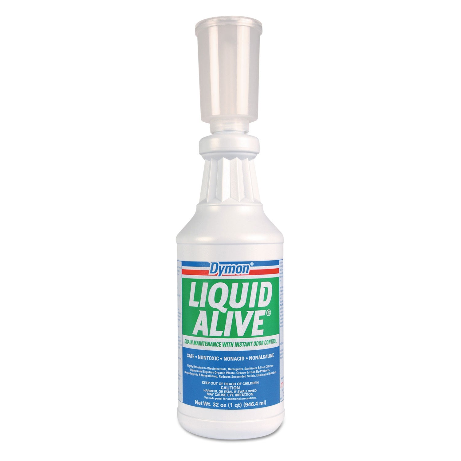 LIQUID ALIVE Enzyme Producing Bacteria, 32 oz. Bottle, 12/Carton -