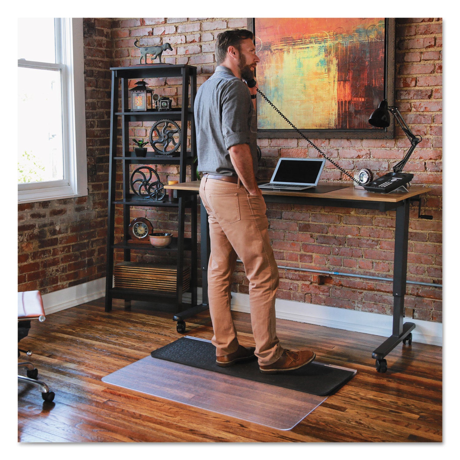 sit-or-stand-mat-for-carpet-or-hard-floors-45-x-53-clear-black_esr184603 - 1