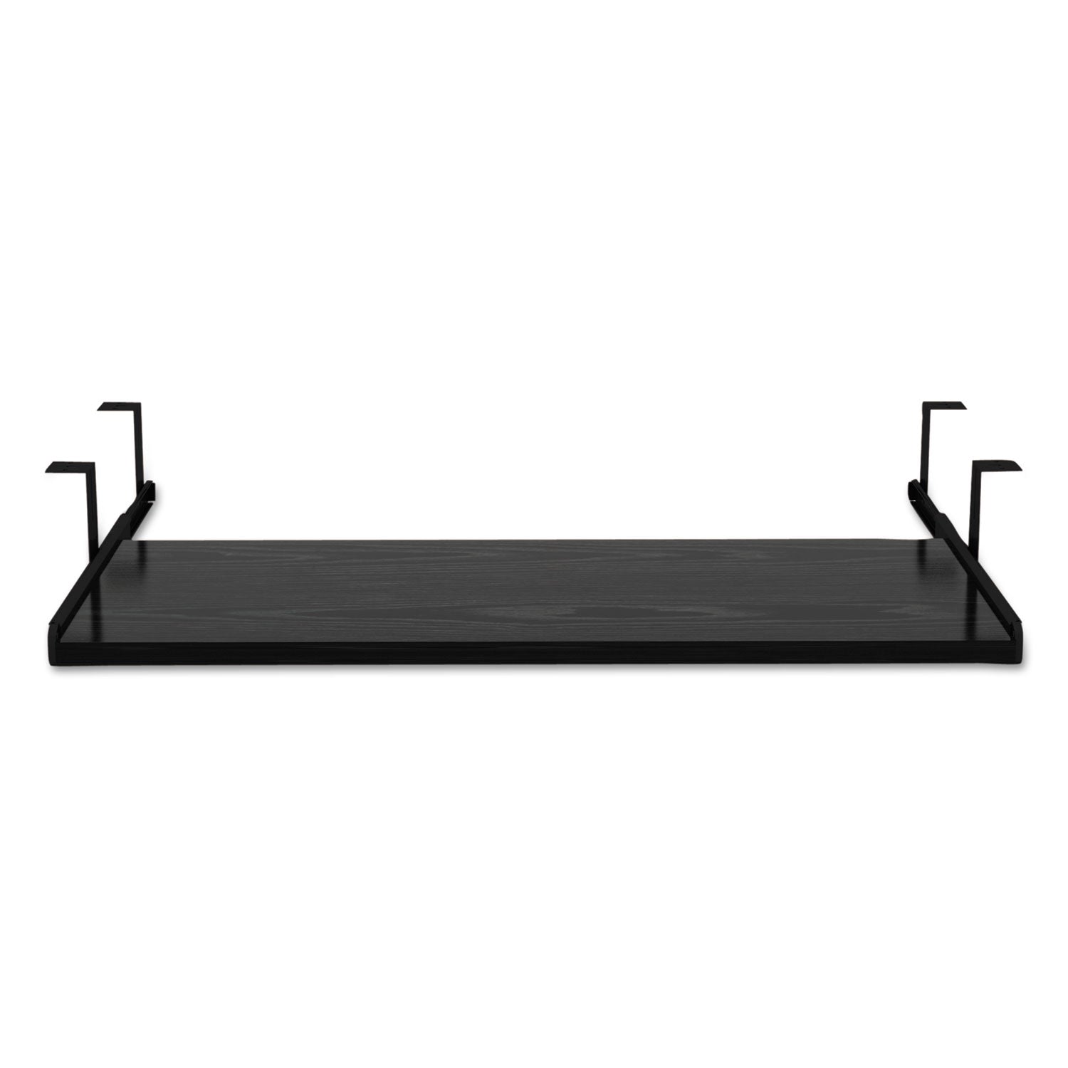 alera-valencia-series-underdesk-keyboard-mouse-shelf-28w-x-12d-black_aleva312812bk - 2