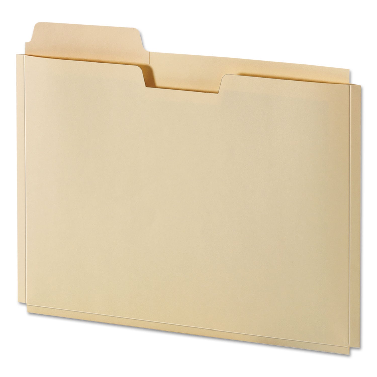 File Folder Pocket, 0.75" Expansion, Letter Size, Manila, 10/Pack -