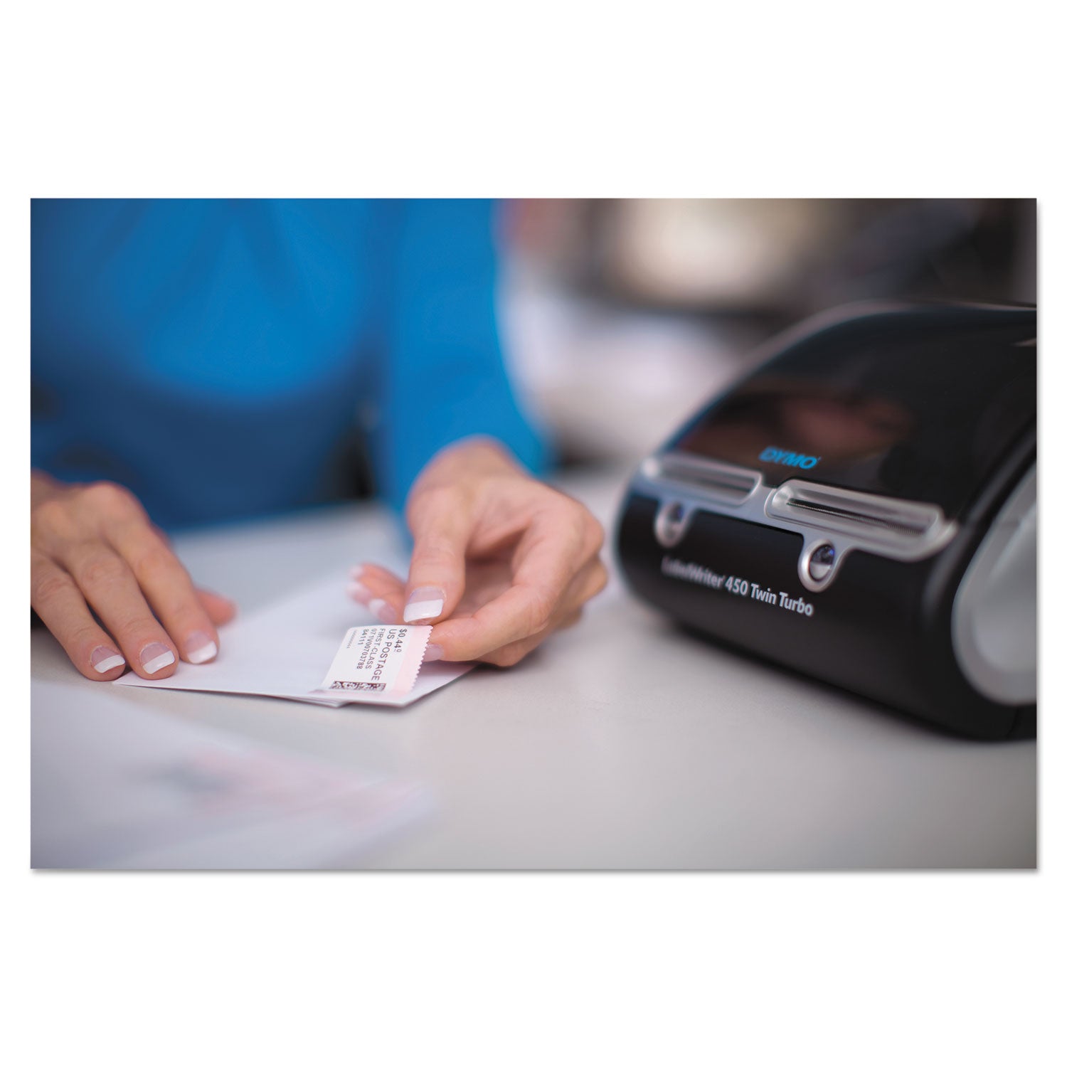 LabelWriter 450 Twin Turbo Label Printer, 71 Labels/min Print Speed, 5.5 x 8.4 x 7.4 -