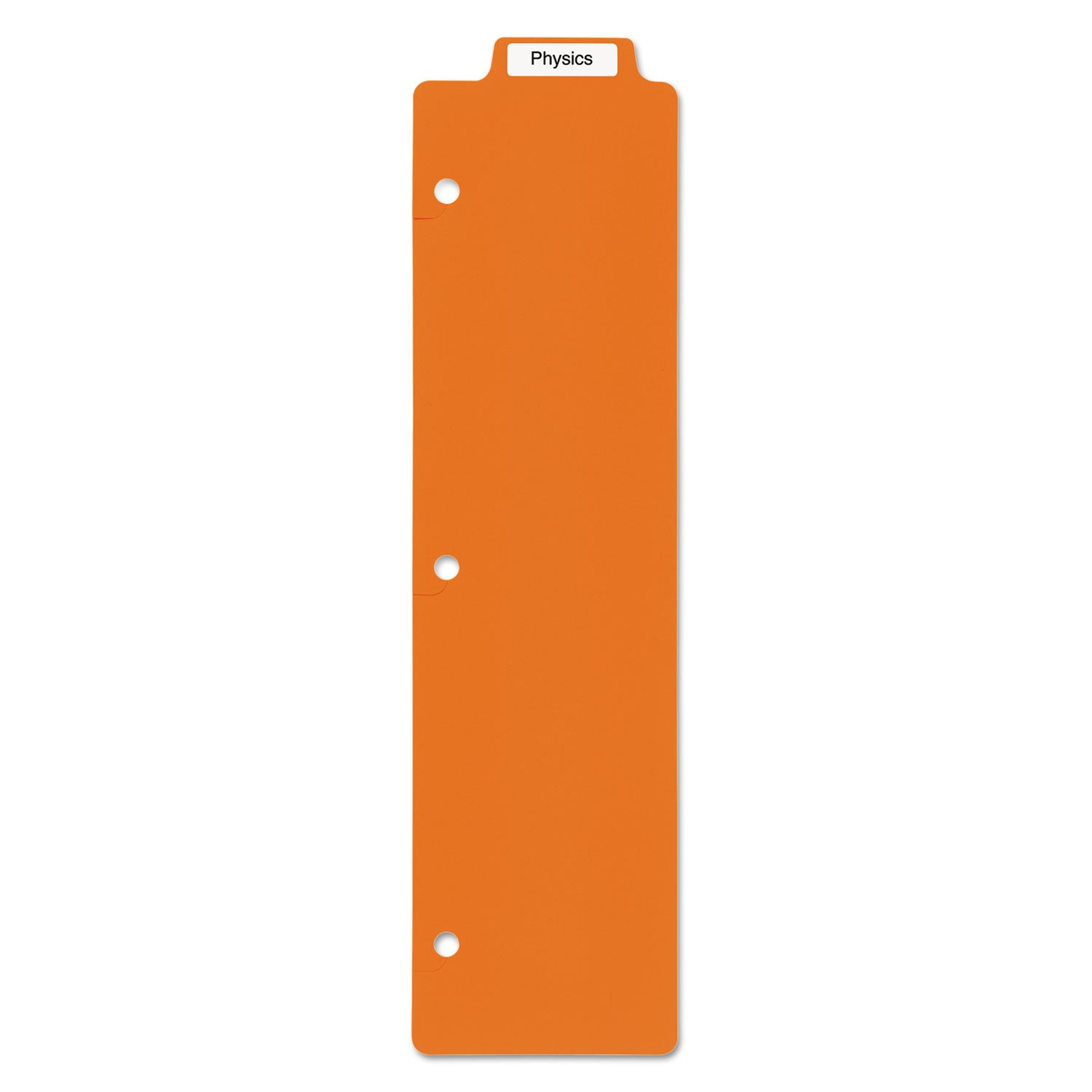 Tabbed Snap-In Bookmark Plastic Dividers, 5-Tab, 11.5 x 3, Assorted, 1 Set -