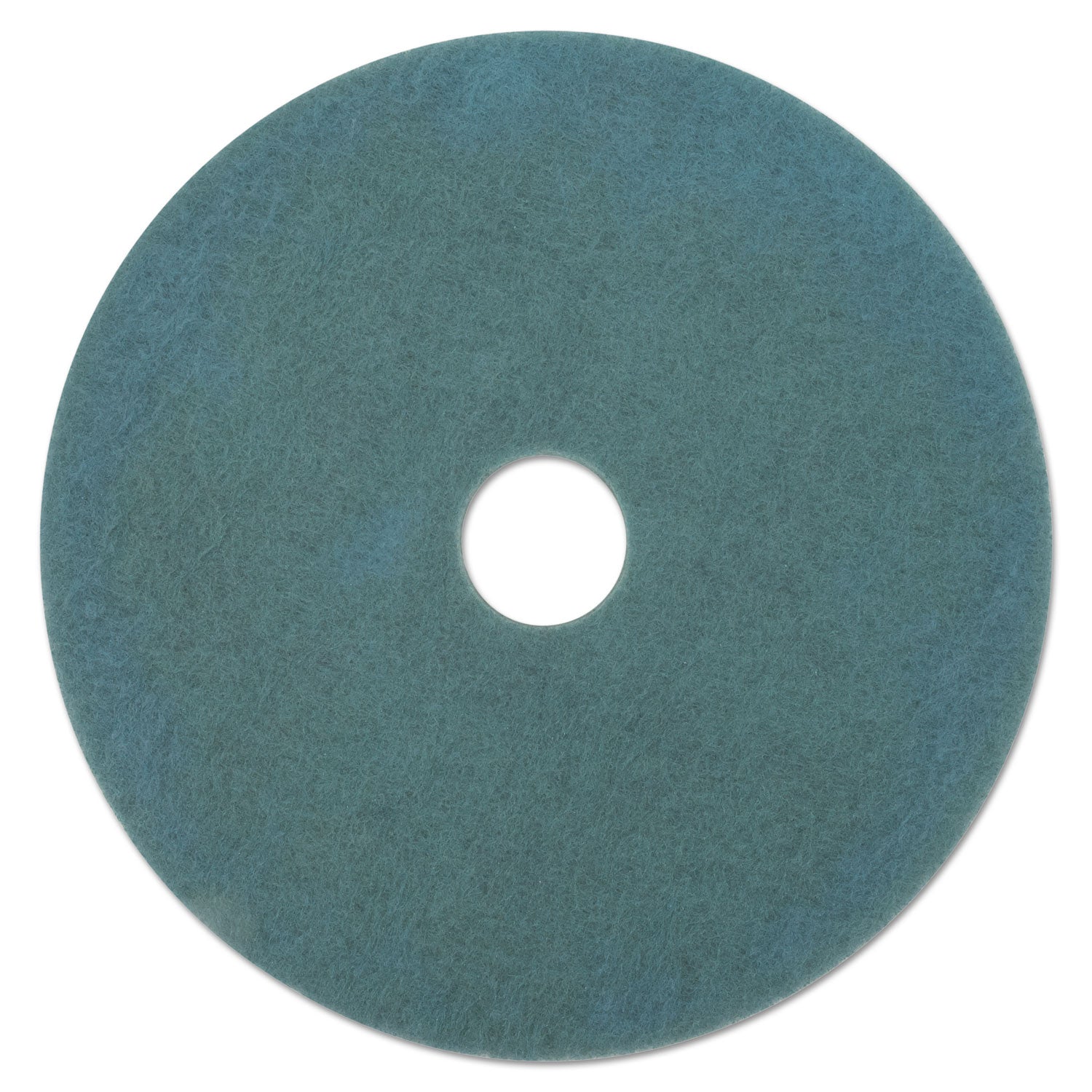 Ultra High-Speed Floor Burnishing Pads 3100, 27" Diameter, Aqua, 5/Carton -