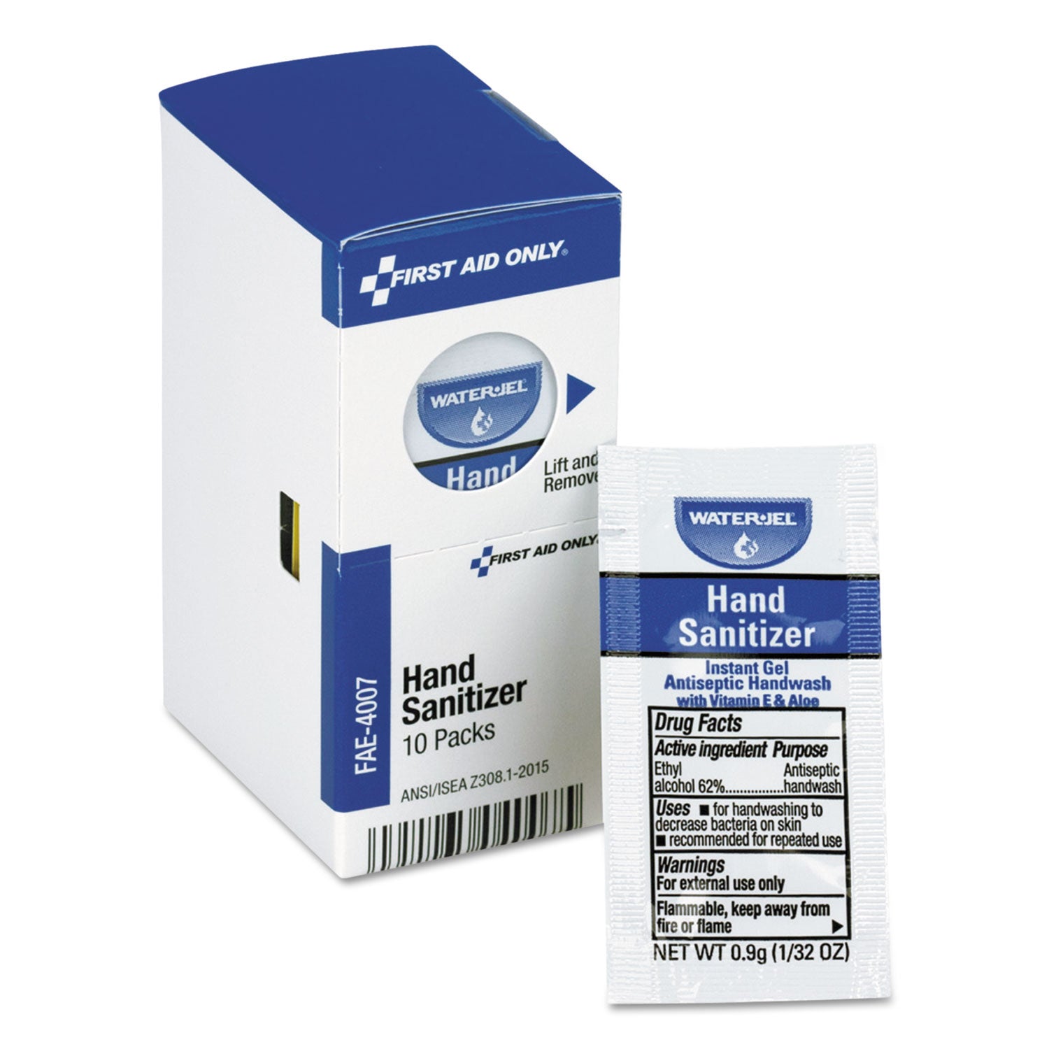 gel-hand-sanitizer-packets-for-smartcompliance-first-aid-kits-09-g-clean-scent-10-box_faofae4007 - 1