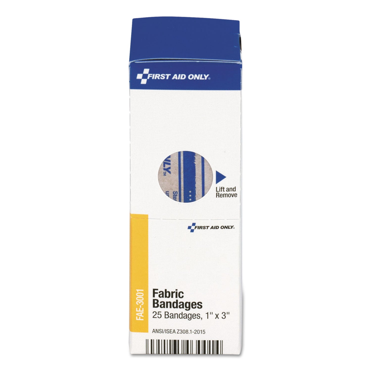 SmartCompliance Fabric Bandages, 1 x 3, 25/Box -