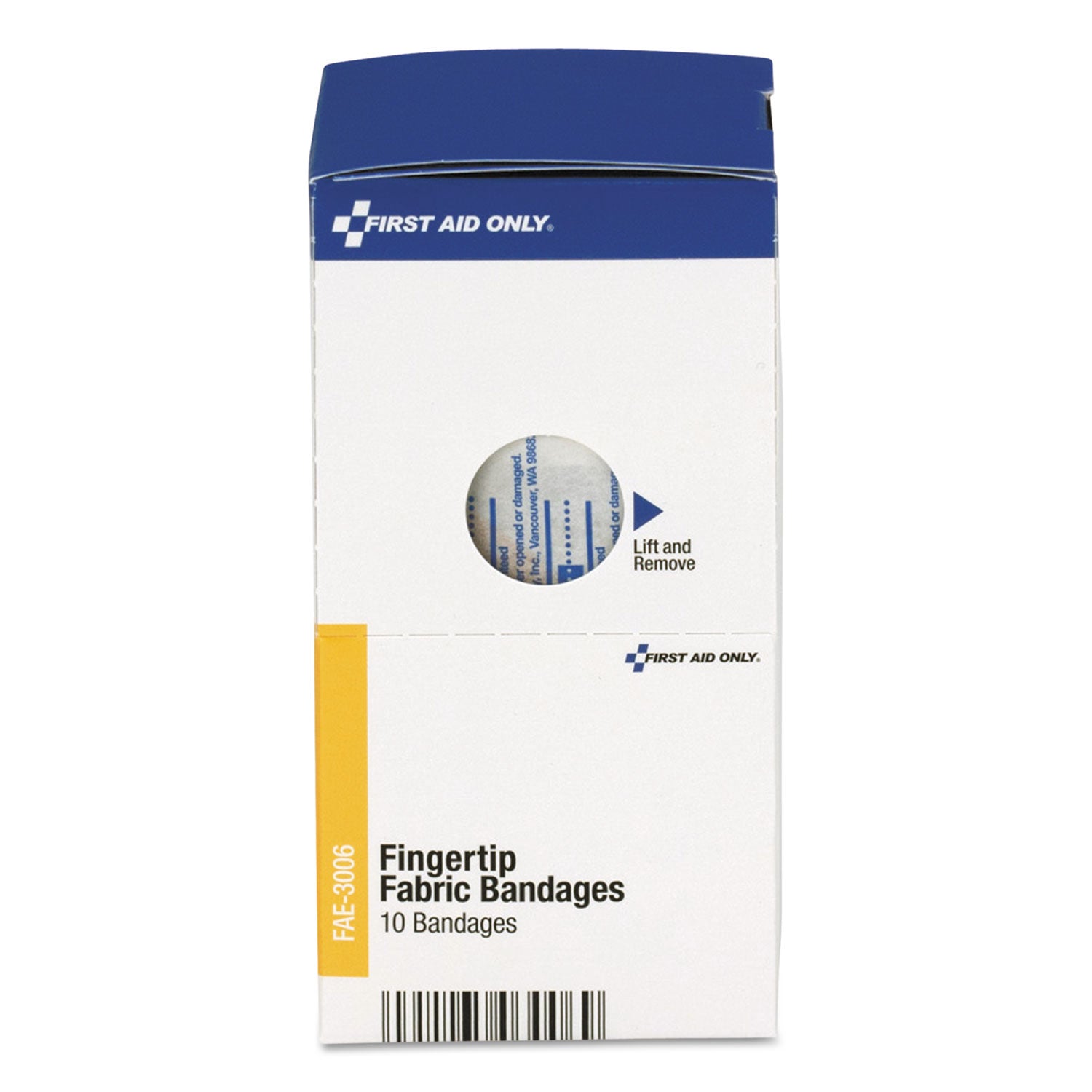 SmartCompliance Fingertip Bandages, 1.88 x 2, 10/Box -