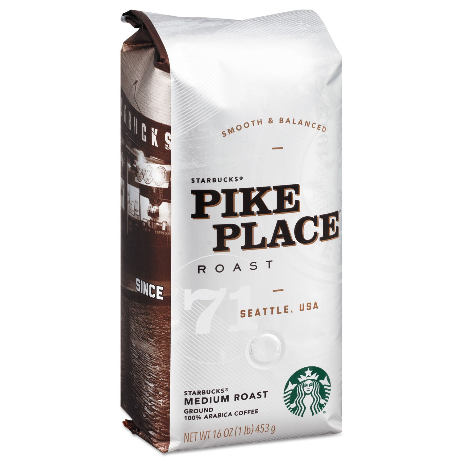 Coffee, Pike Place, Ground, 1lb Bag -