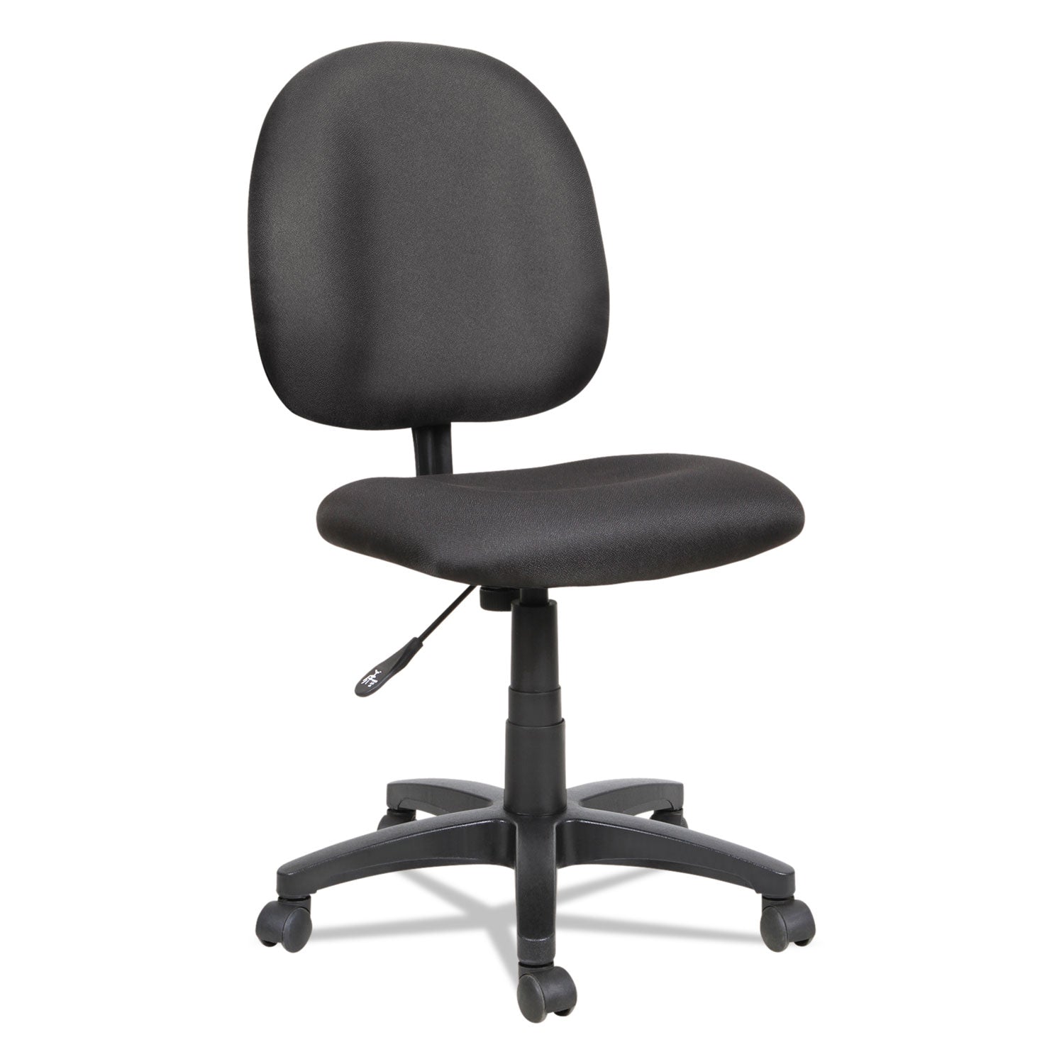 Alera Essentia Series Swivel Task Chair, Supports Up to 275 lb, 17.71" to 22.44" Seat Height, Black -
