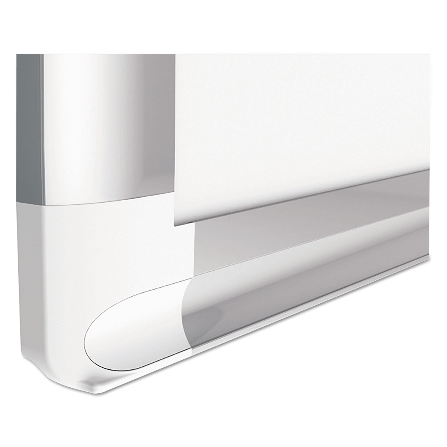 Ruled Magnetic Steel Dry Erase Planning Board, 72 x 48, White Surface, Silver Aluminum Frame -