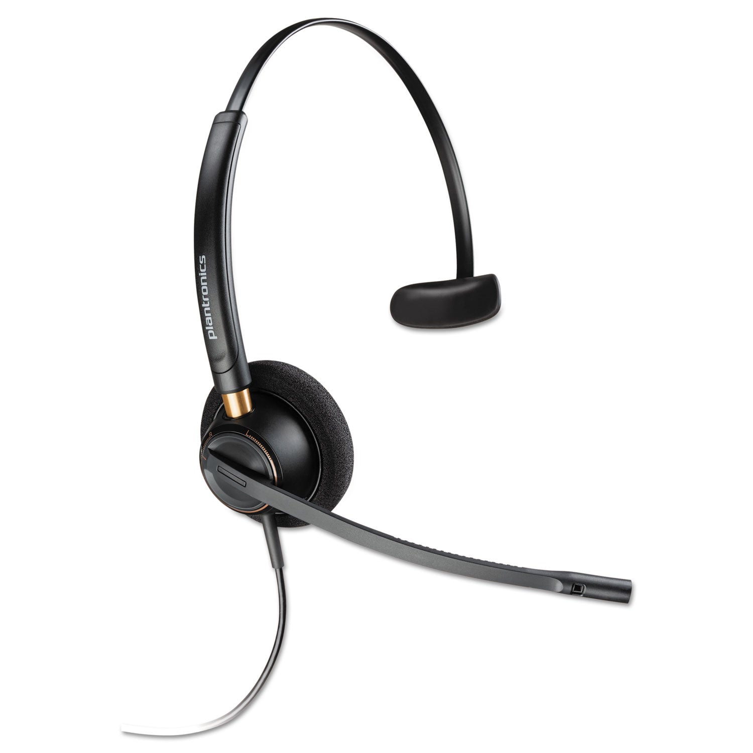 EncorePro 510 Monaural Over The Head Headset, Black -