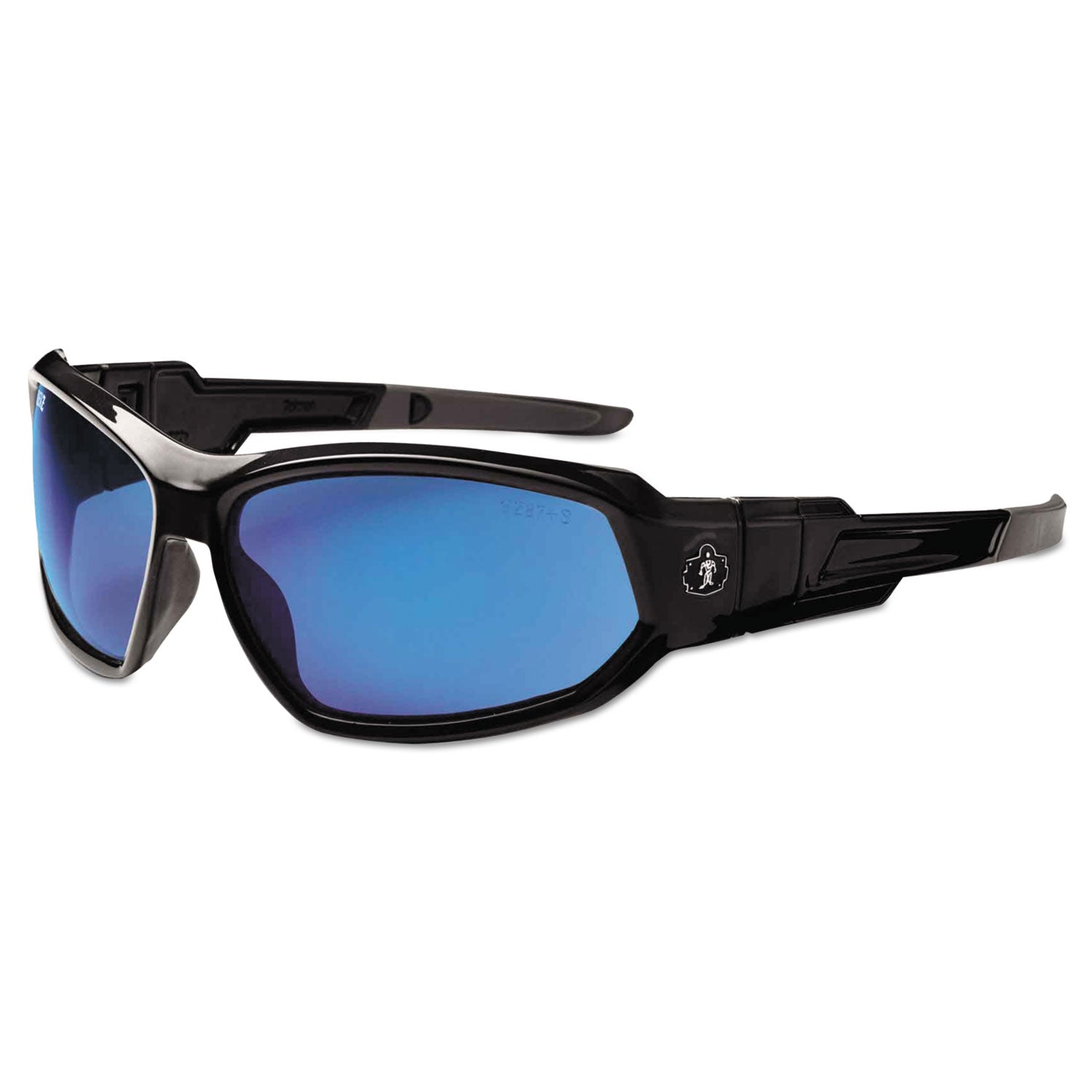 skullerz-loki-safety-glass-goggle-black-frame-blue-mirror-lens-nylon-polycarb-ships-in-1-3-business-days_ego56092 - 1