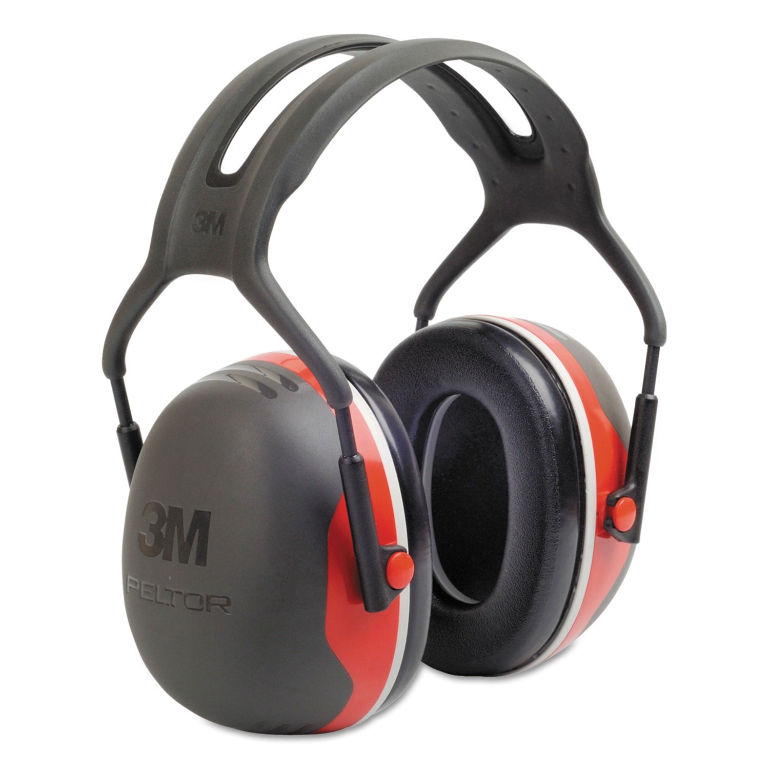 peltor-x3a-over-the-head-earmuffs-28-db-nrr-black-red-10-carton_mmmx3a - 1