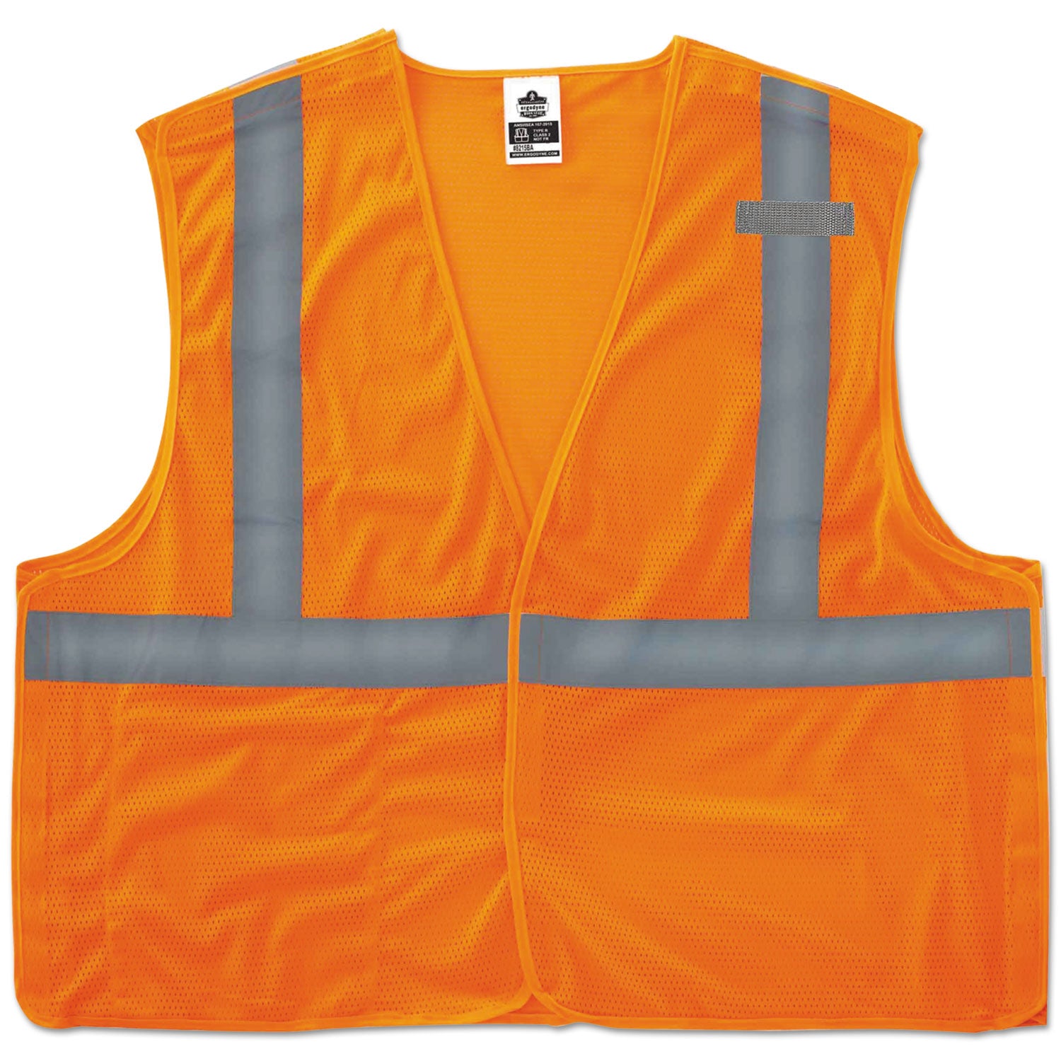 GloWear 8215BA Type R Class 2 Econo Breakaway Mesh Vest, Small to Medium, Orange, Ships in 1-3 Business Days -