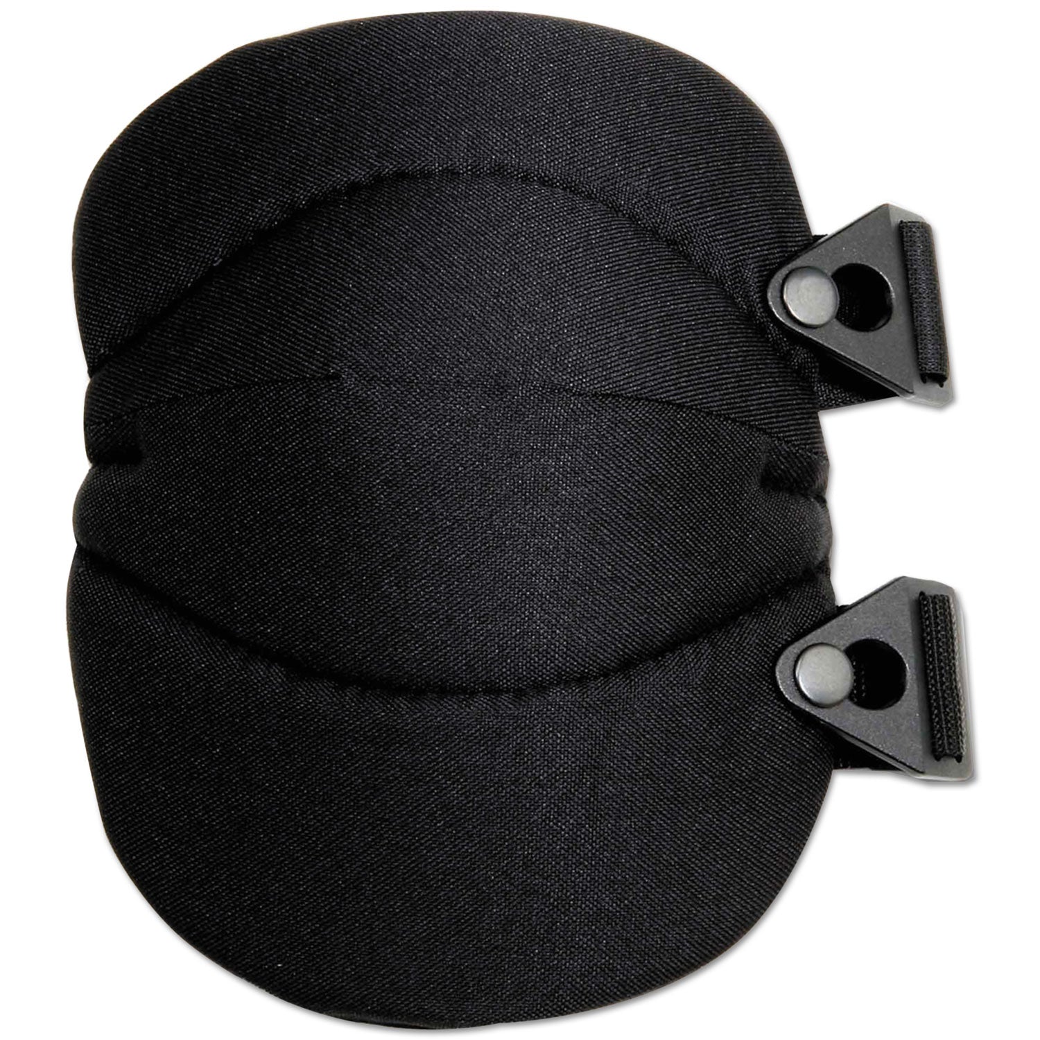 ProFlex 230 Wide Soft Cap Knee Pad, Buckle Closure, One Size Fits Most, Black -