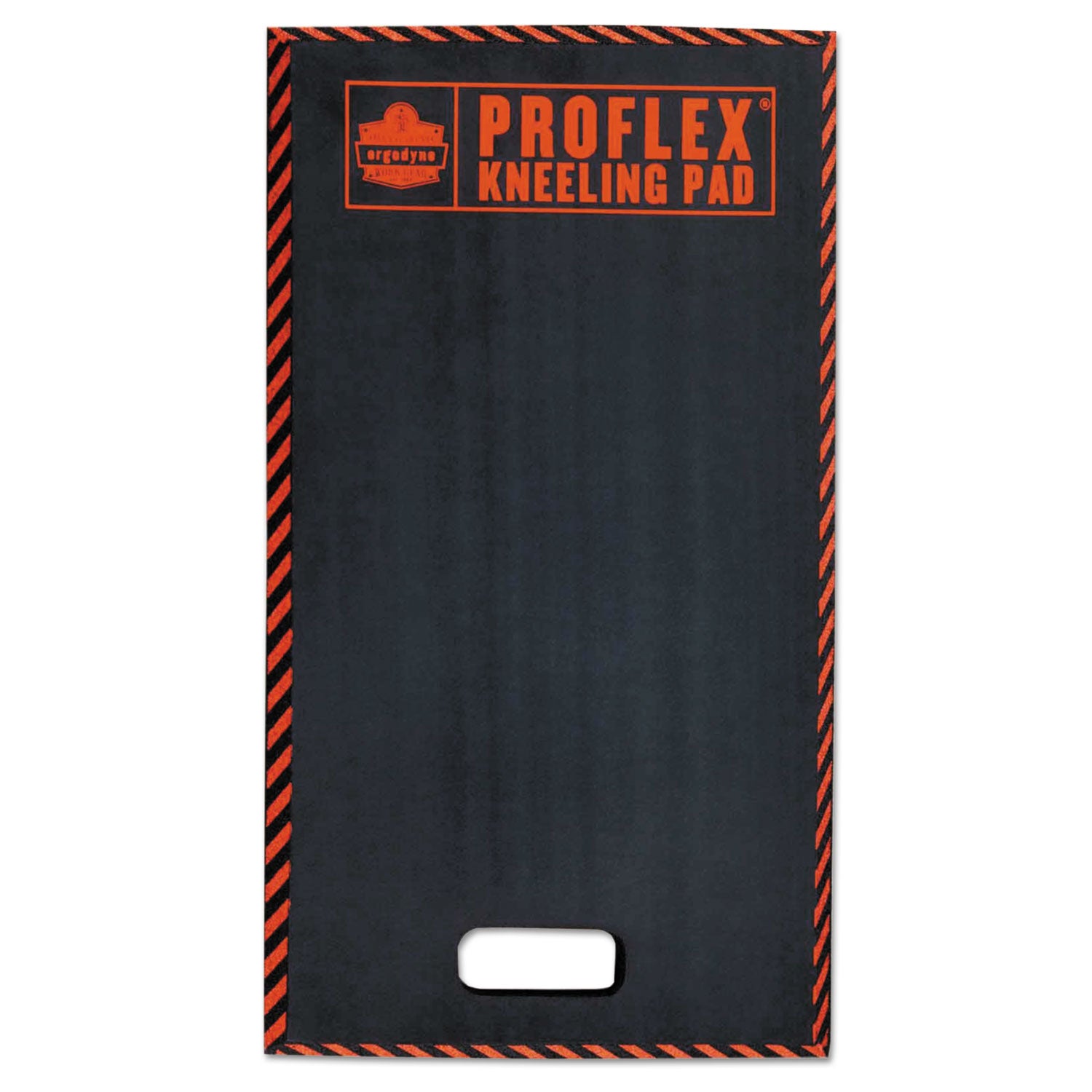 ProFlex 385 Large Kneeling Pad, 16 x 28, Black/Orange, Ships in 1-3 Business Days -