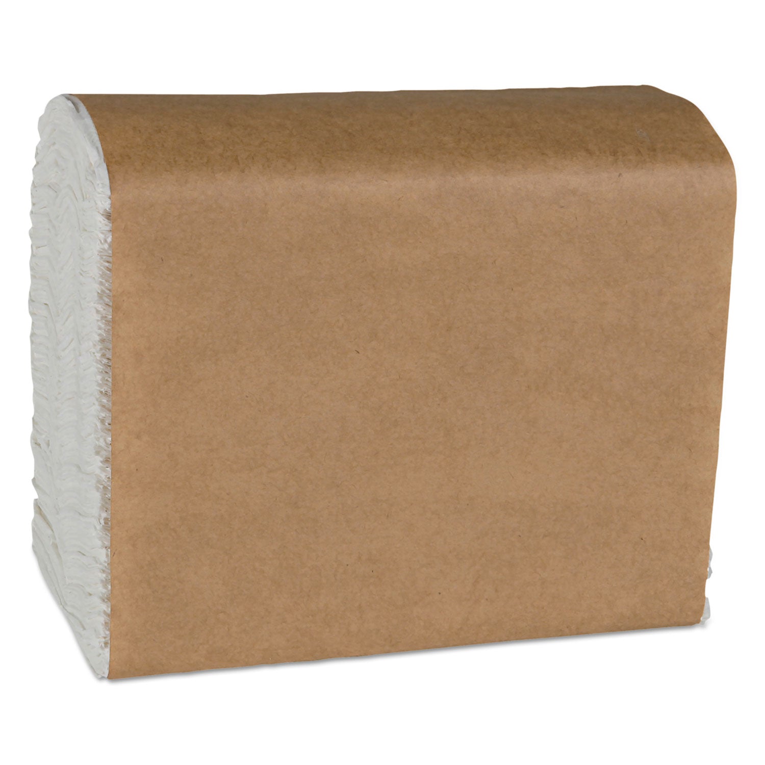 Tall-Fold Dispenser Napkins, 1-Ply, 7 x 13.5, White, 500/Pack, 20 Packs/Carton -