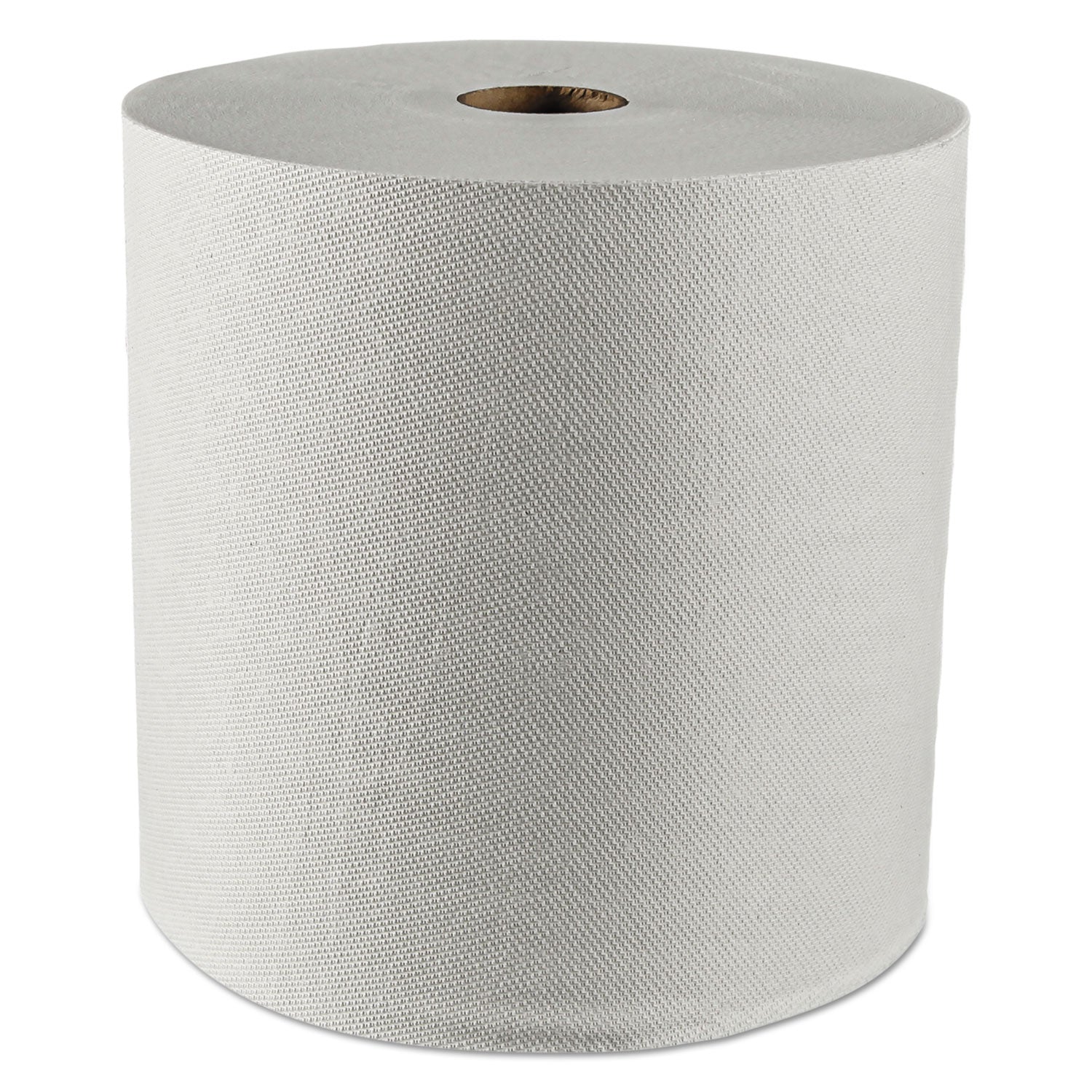 Hard Roll Paper Towels with Premium Absorbency Pockets, 1-Ply, 8" x 425 ft, 1.5" Core, White, 12 Rolls/Carton -