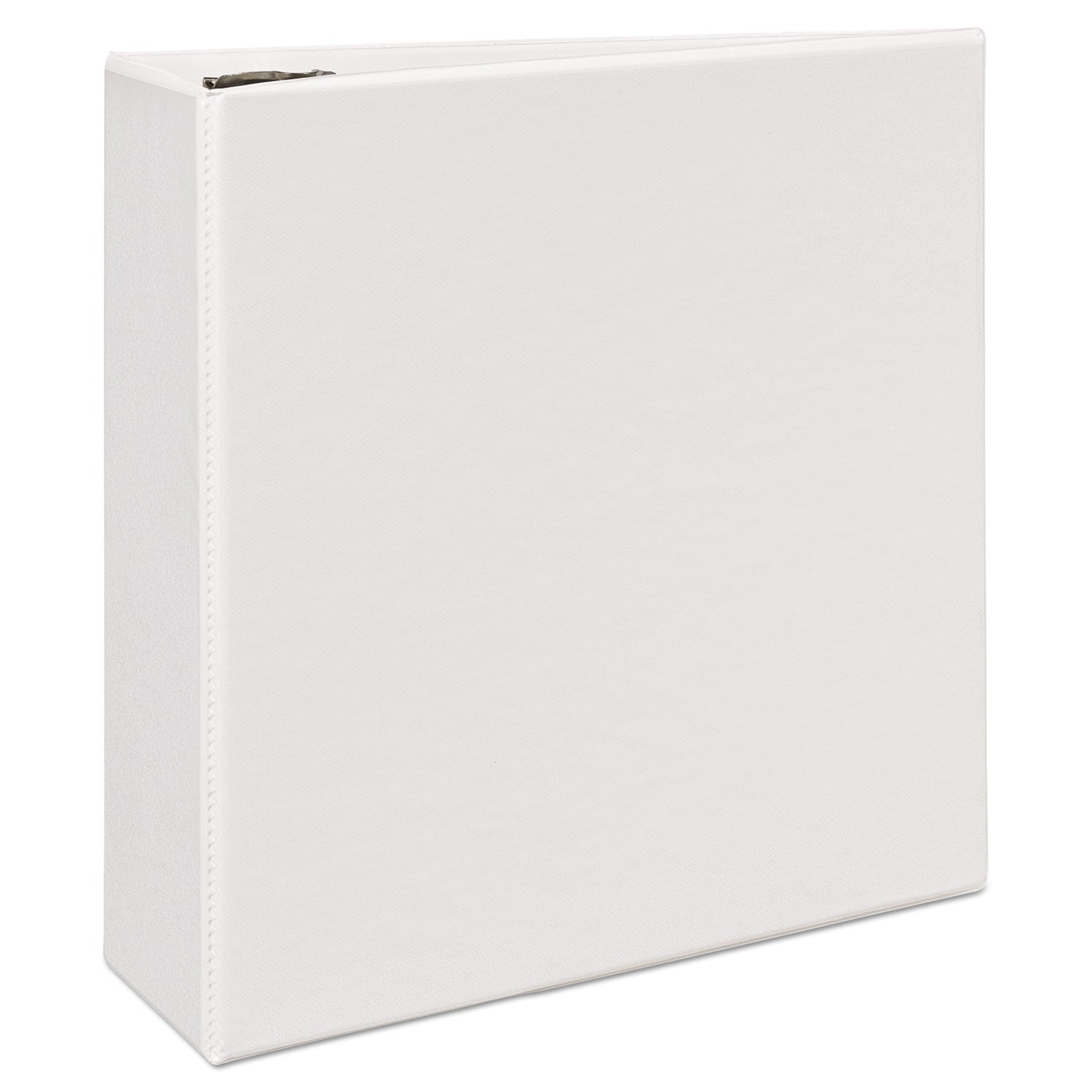 Durable View Binder with DuraHinge and EZD Rings, 3 Rings, 4" Capacity, 11 x 8.5, White, (9801) -
