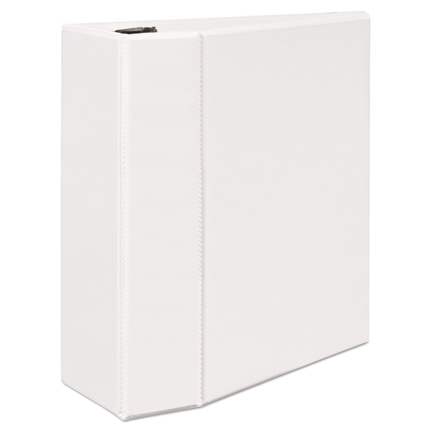 Durable View Binder with DuraHinge and EZD Rings, 3 Rings, 5" Capacity, 11 x 8.5, White, (9901) -