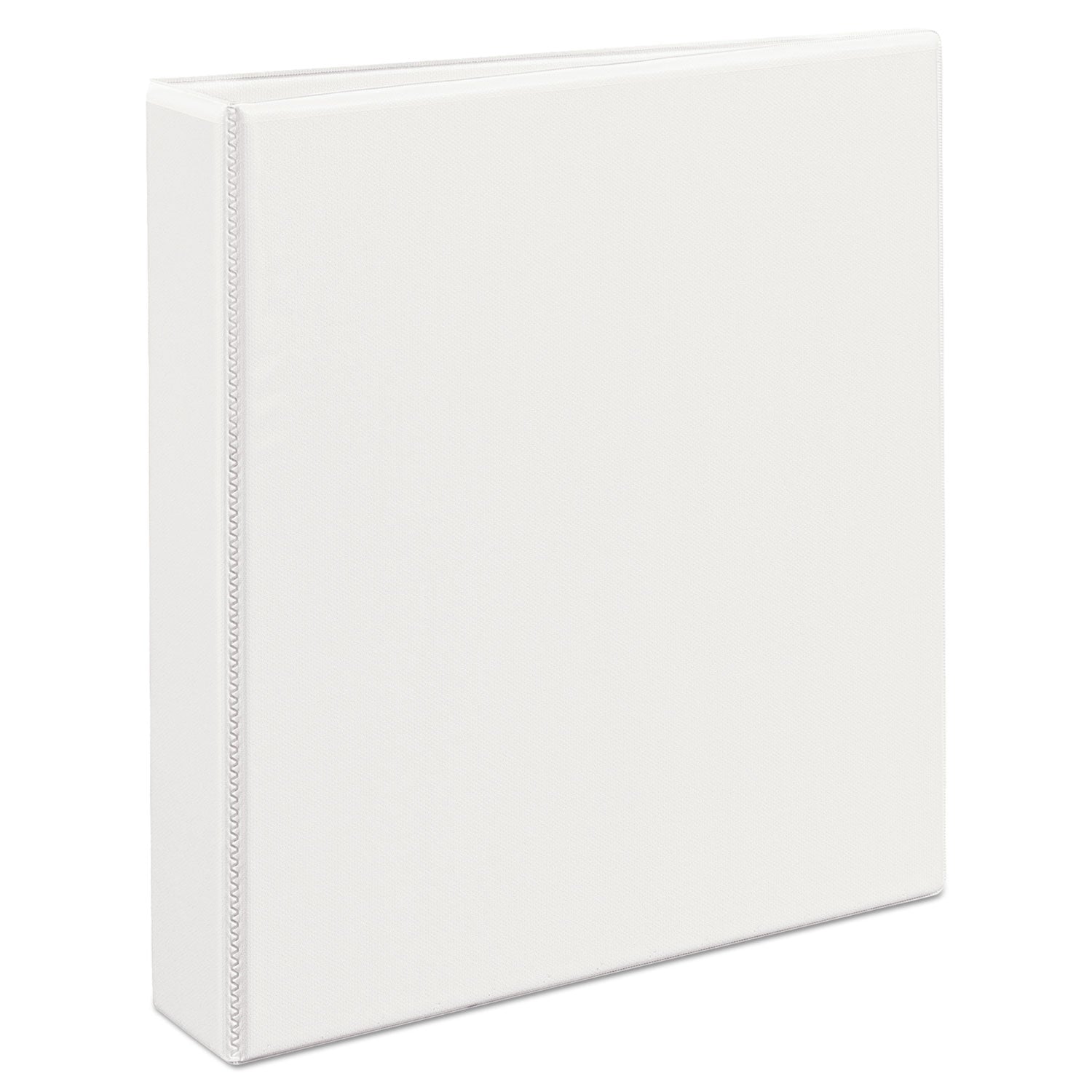 Durable View Binder with DuraHinge and EZD Rings, 3 Rings, 1.5" Capacity, 11 x 8.5, White, (9401) -