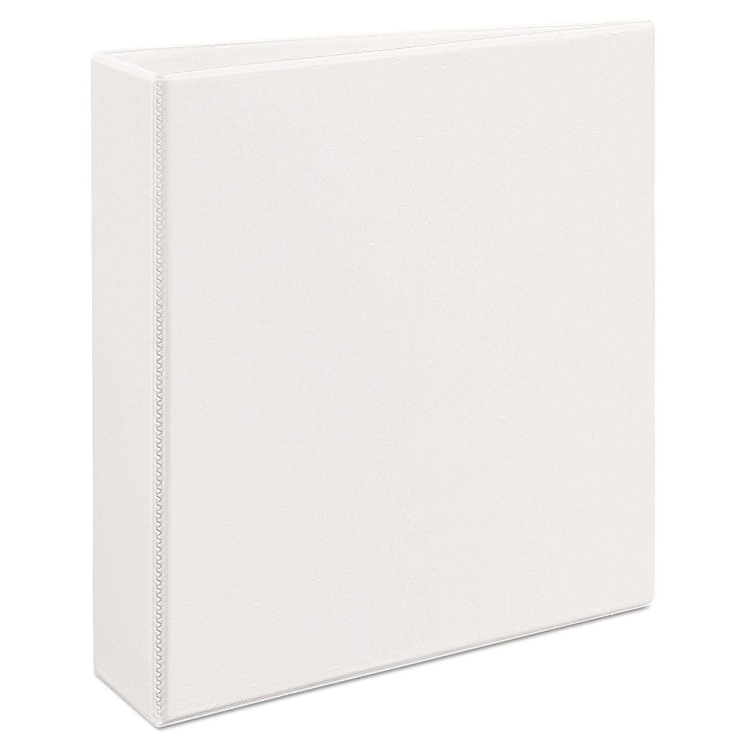 Durable View Binder with DuraHinge and EZD Rings, 3 Rings, 2" Capacity, 11 x 8.5, White, (9501) -