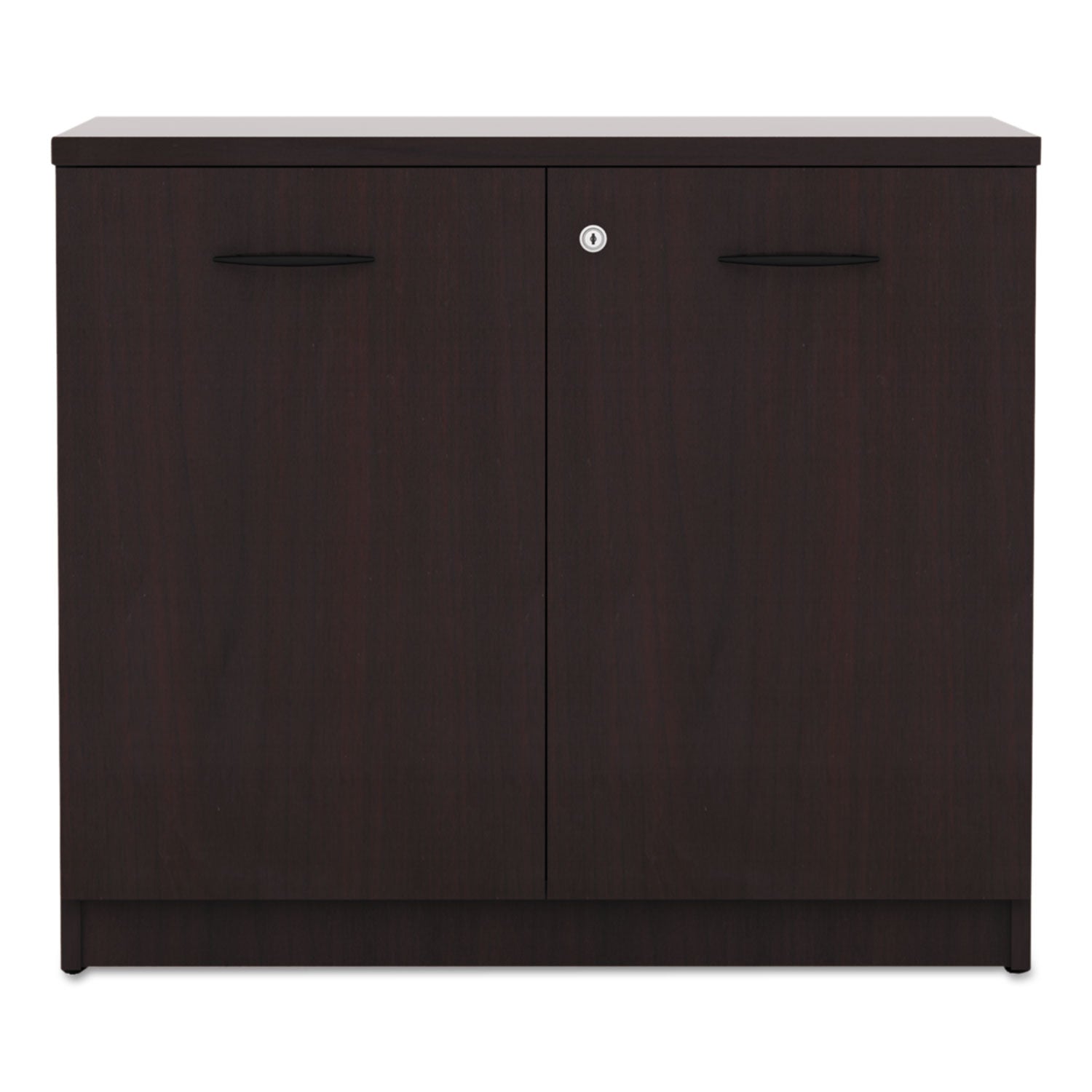 Alera Valencia Series Storage Cabinet, 34.13w x 22.78d x 29.5h, Mahogany -