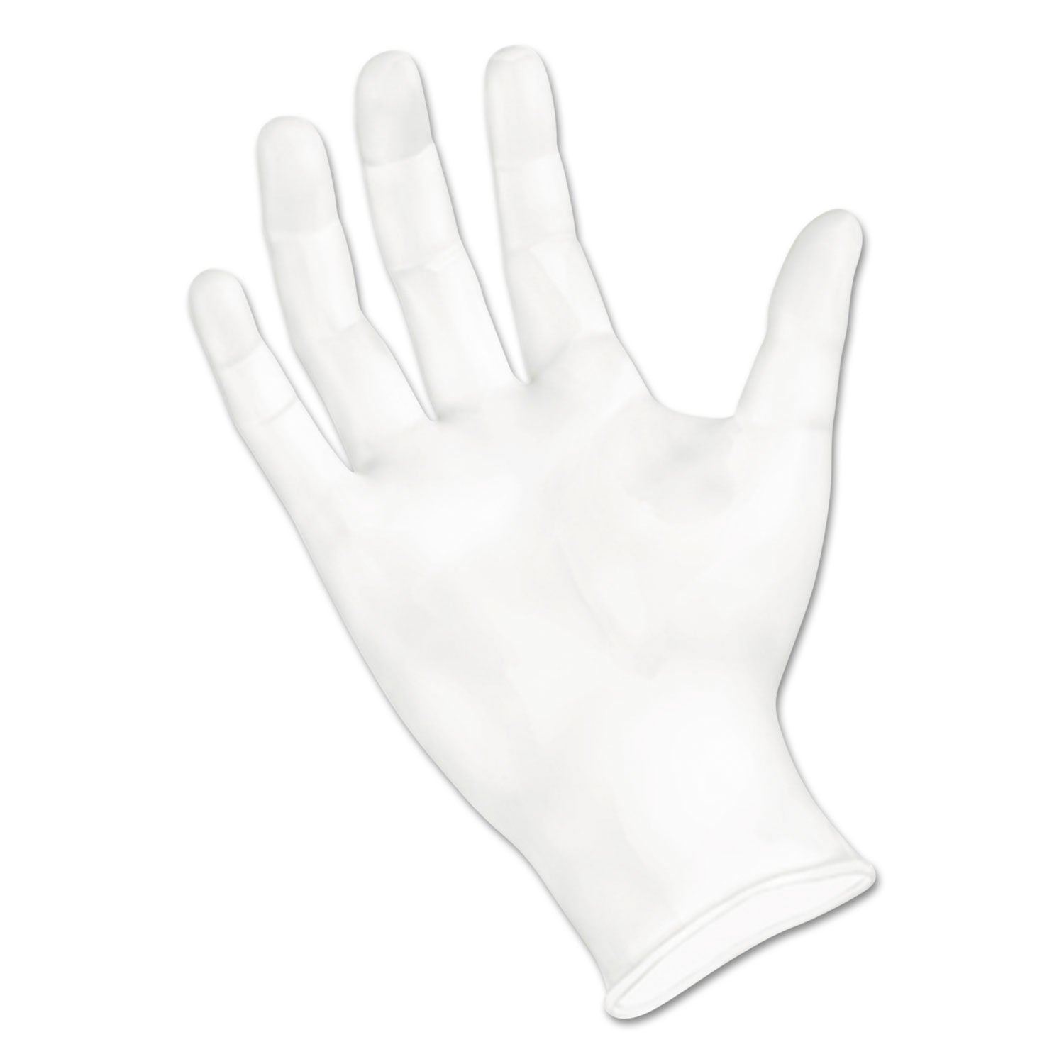 Exam Vinyl Gloves, Powder/Latex-Free, 3 3/5 mil, Clear, X-Large, 100/Box -