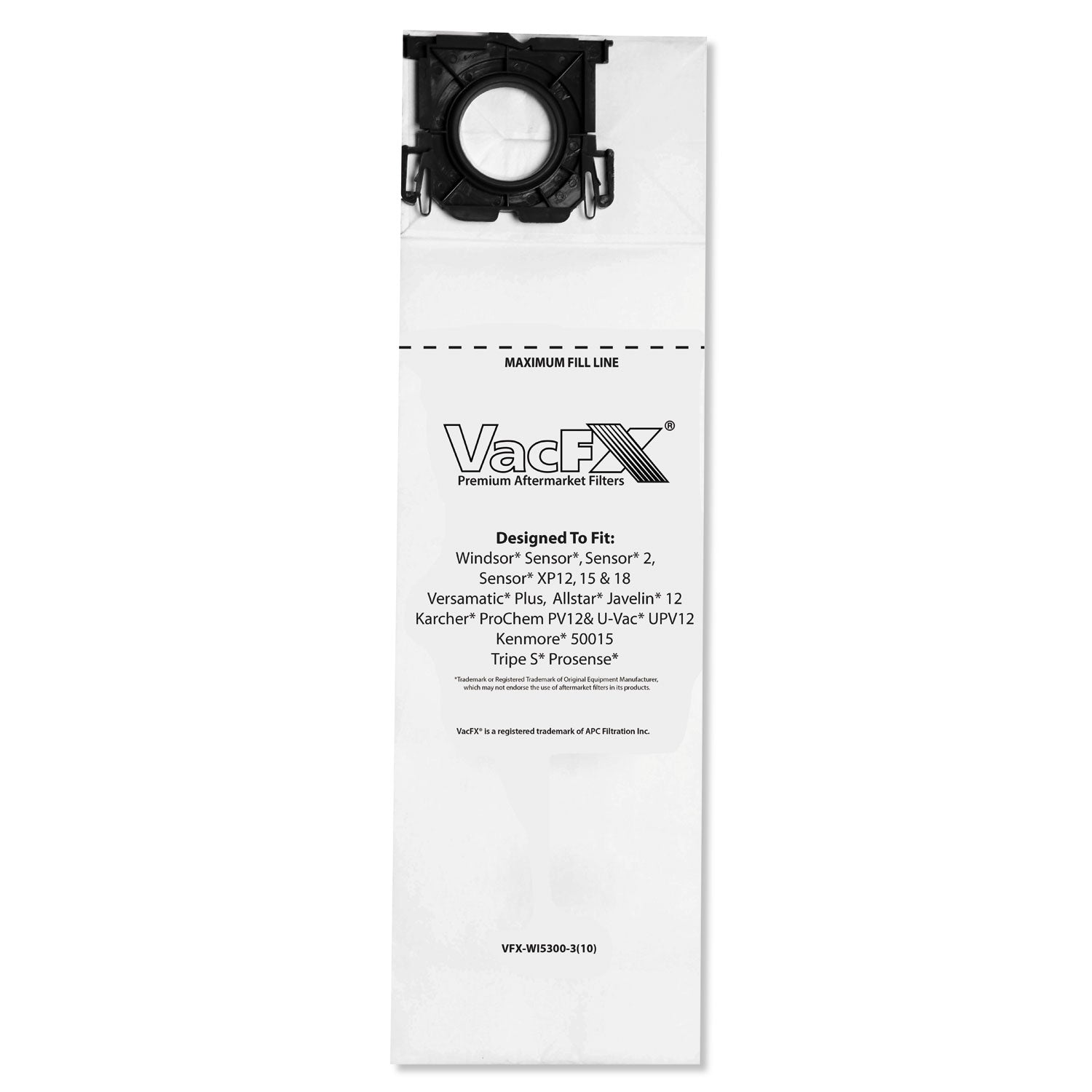 vacuum-filter-bags-designed-to-fit-allstar-javelin-12-series-windsor-sensor-s-s2-xp-veramatic-plus-100-carton_apcvfxw15300310 - 1