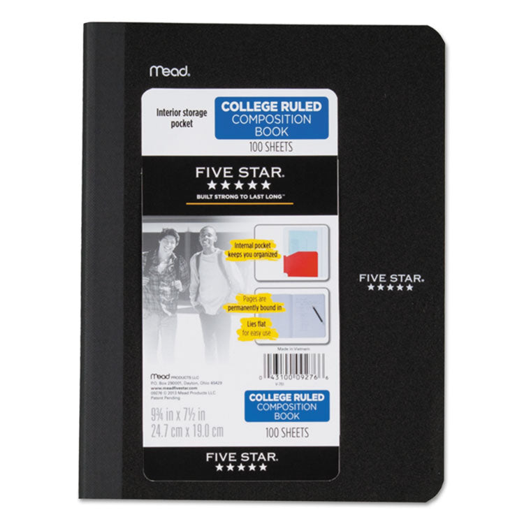 poly-composition-book-with-pockets-medium-college-rule-randomly-assorted-covers-975-x-75-100-sheets_mea09276 - 1