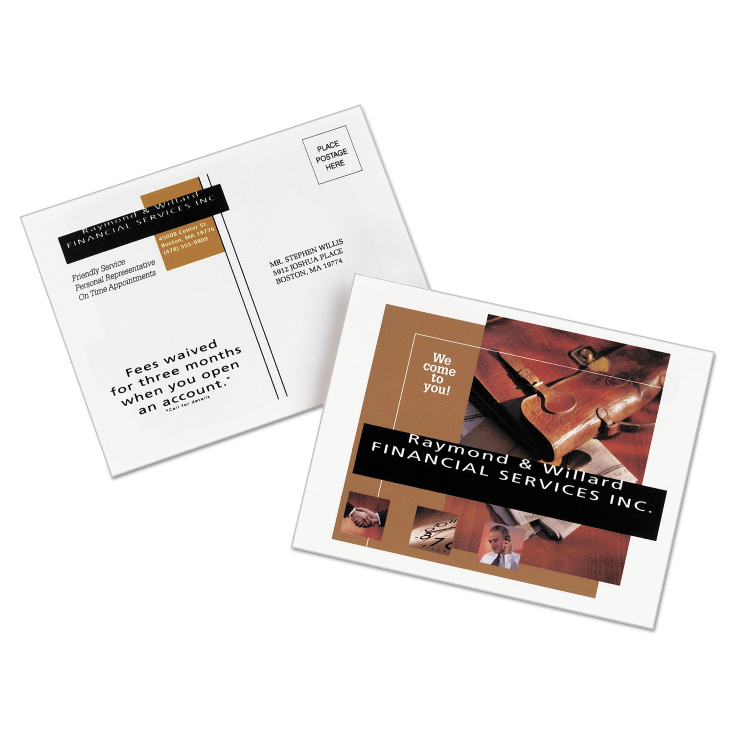 Photo-Quality Printable Postcards, Inkjet, 74 lb, 4.25 x 5.5, Glossy White, 100 Cards, 4 Cards/Sheet, 25 Sheets/Pack -