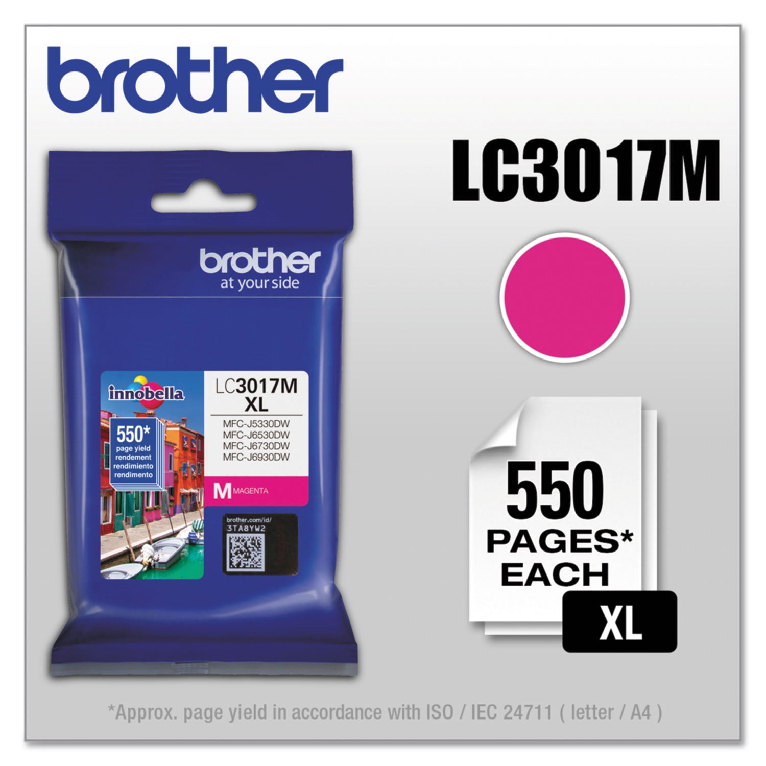lc3017m-innobella-high-yield-ink-550-page-yield-magenta_brtlc3017m - 1