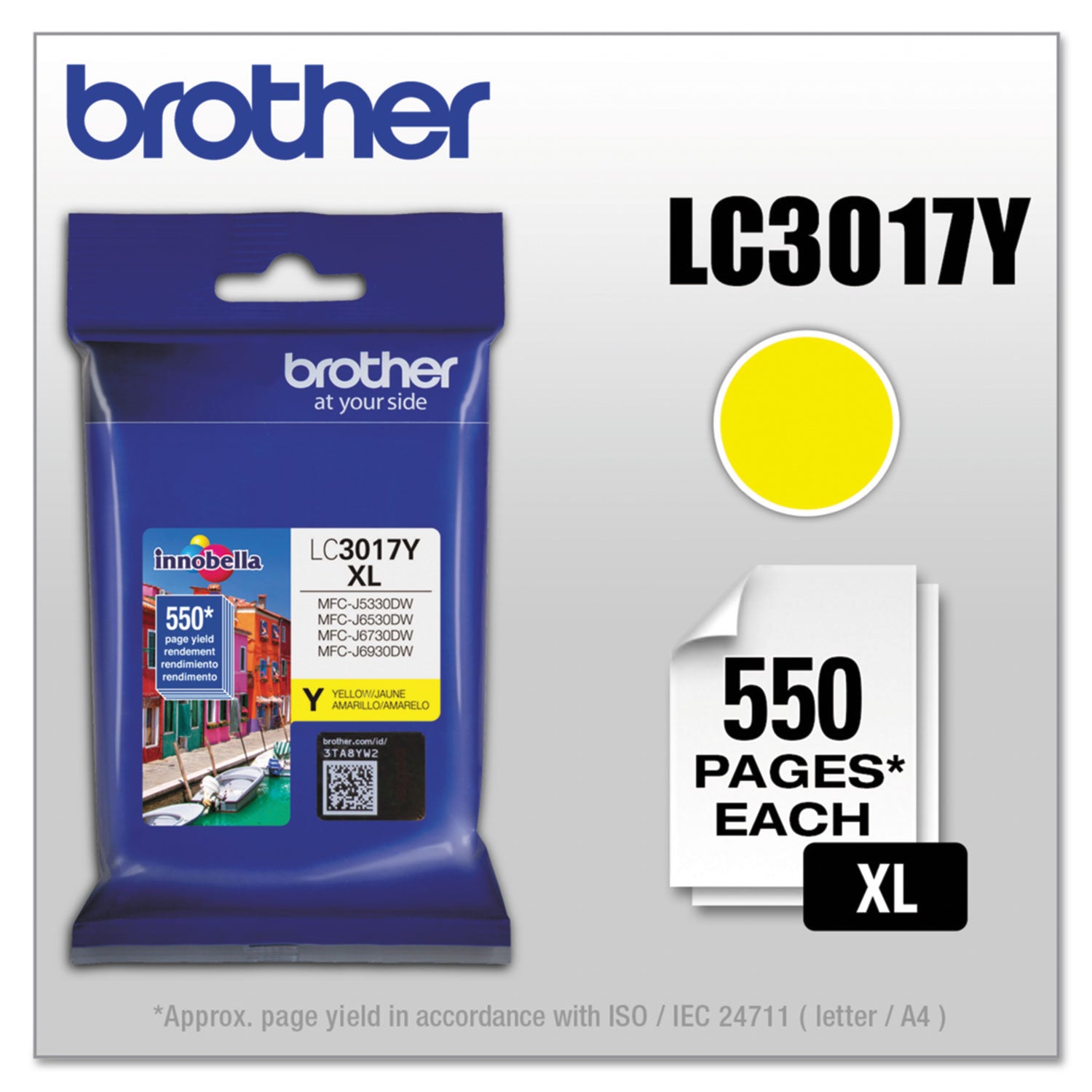 lc3017y-innobella-high-yield-ink-550-page-yield-yellow_brtlc3017y - 1