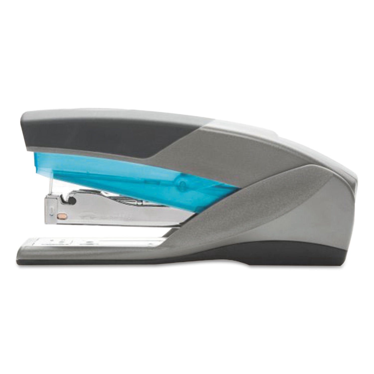 Optima 25 Reduced Effort Stapler, 25-Sheet Capacity, Slate Gray/Blue -