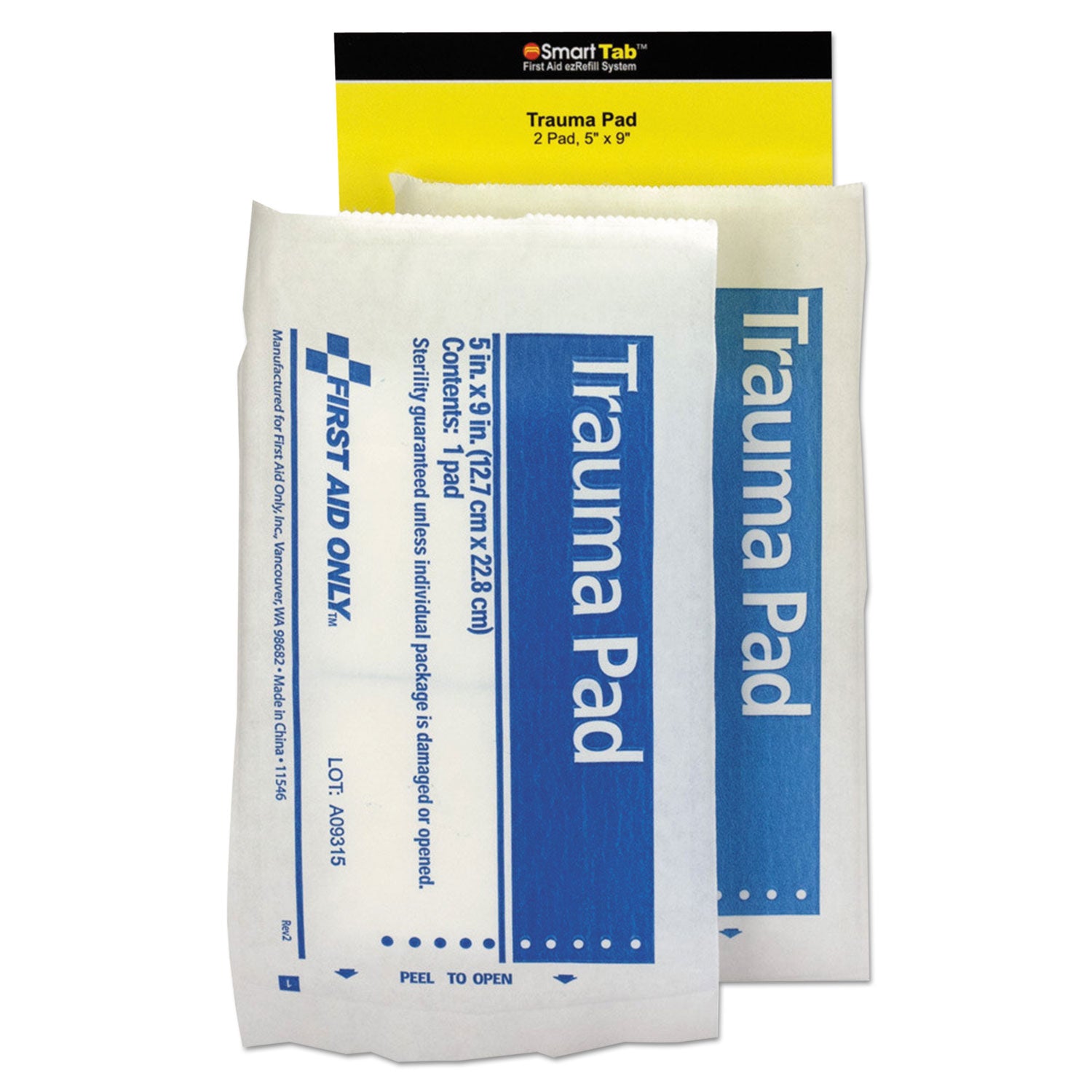 smartcompliance-refill-trauma-pad-5-x-9-white-2-bag_faofae6024 - 1