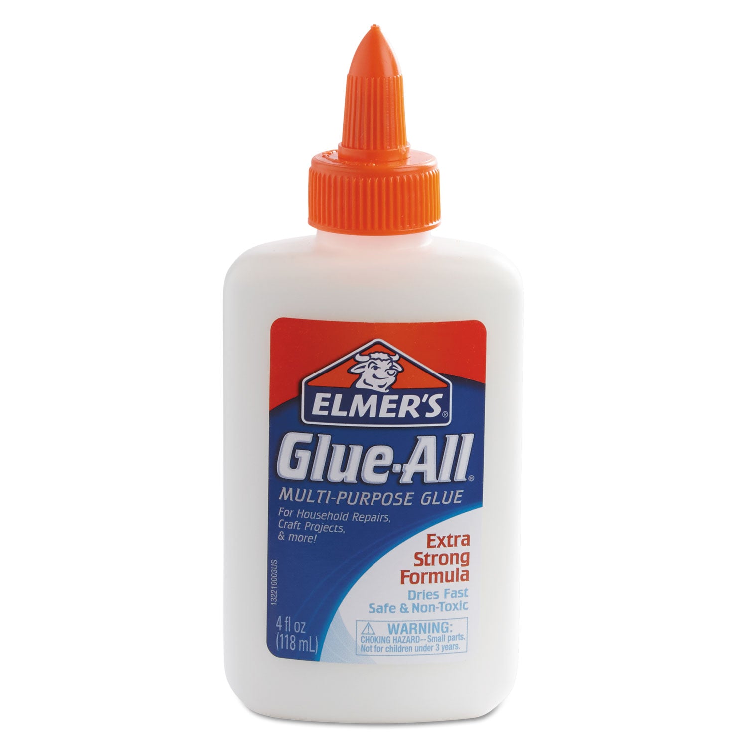 Glue-All White Glue, 4 oz, Dries Clear -
