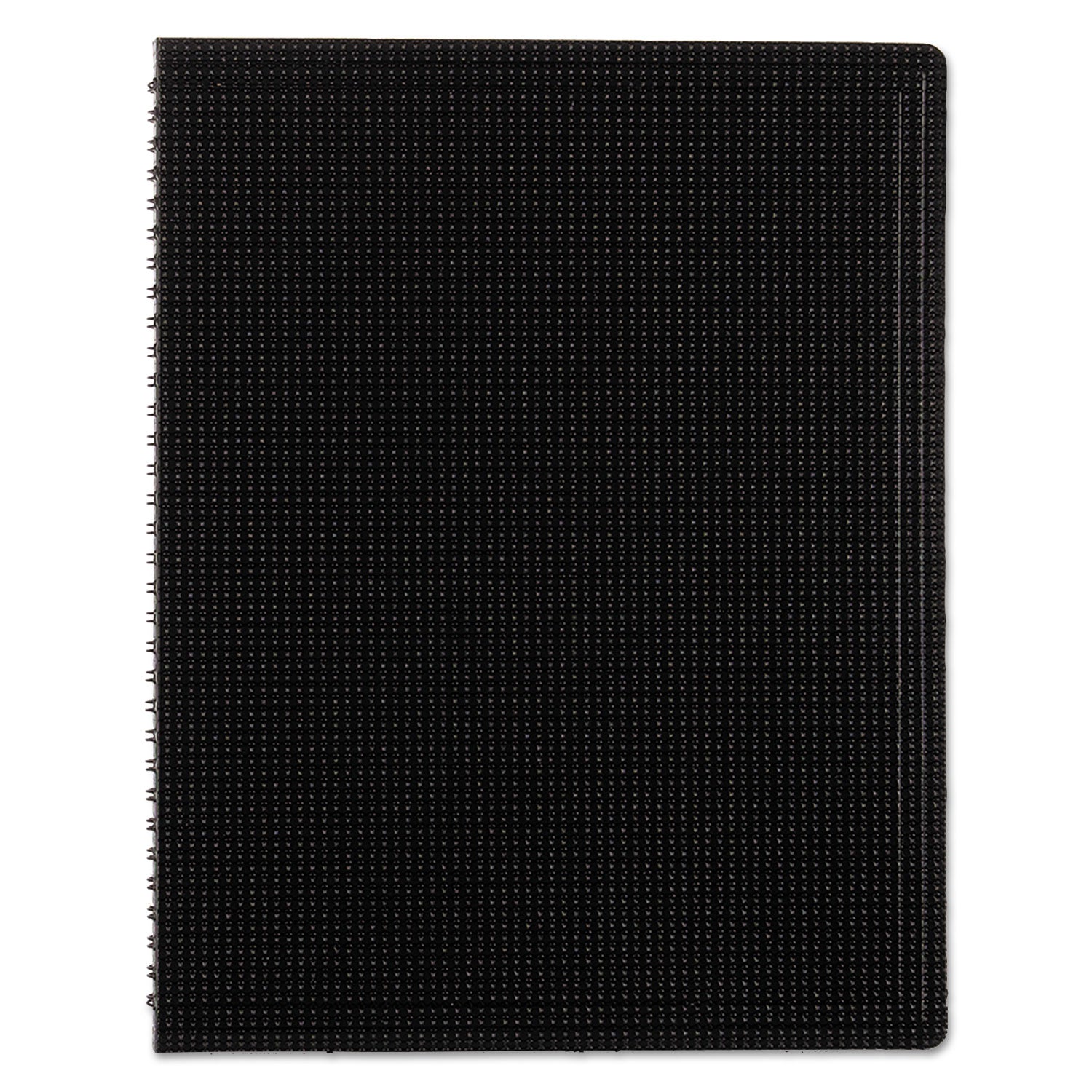 Duraflex Poly Notebook, 1-Subject, Medium/College Rule, Black Cover, (80) 11 x 8.5 Sheets -