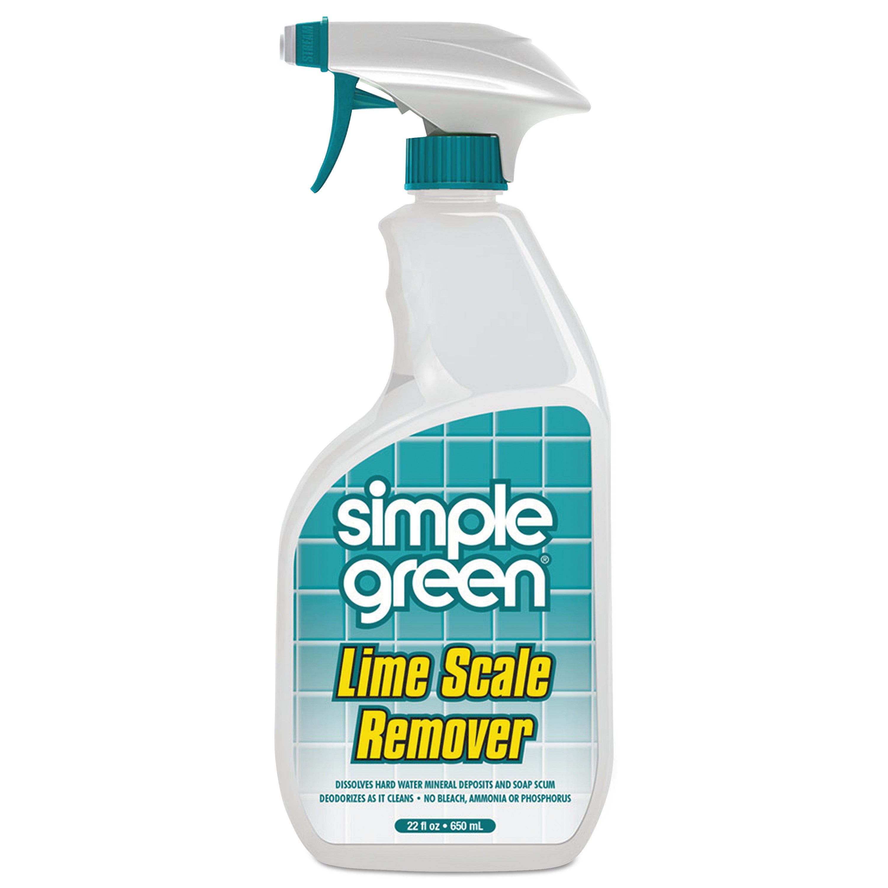 Lime Scale Remover, Wintergreen, 32 oz Spray Bottle, 12/Carton -