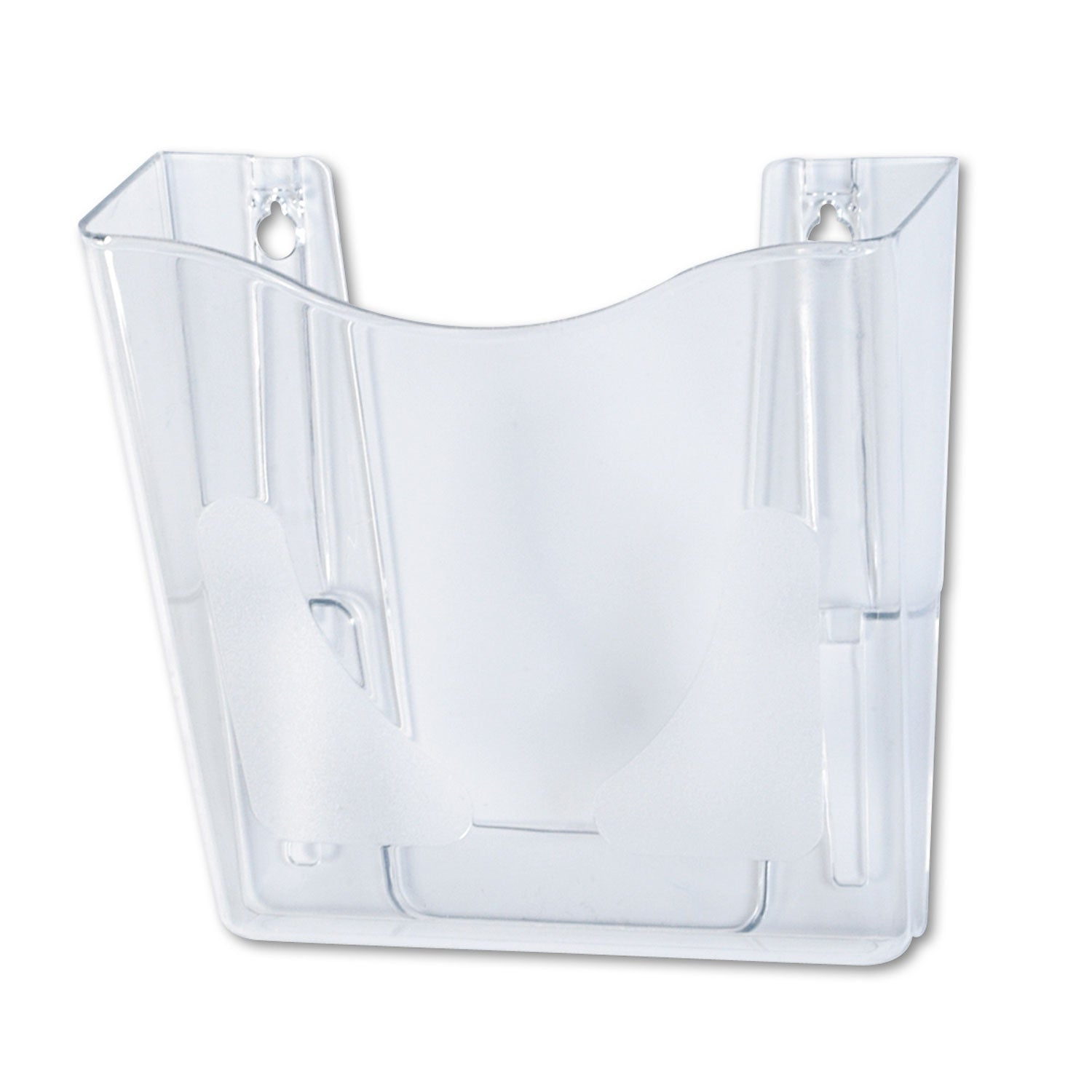 Euro-Style DocuPocket Portrait Wall File, A4/Legal/Letter/Magazine/Portfolio Size, 10.25" x 4" x 10", Clear -
