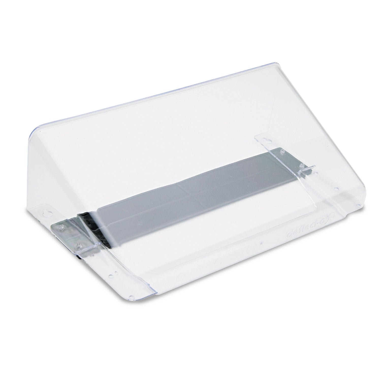 Magnetic DocuPocket Wall File, Letter Size, 13" x 4" x 7", Clear -