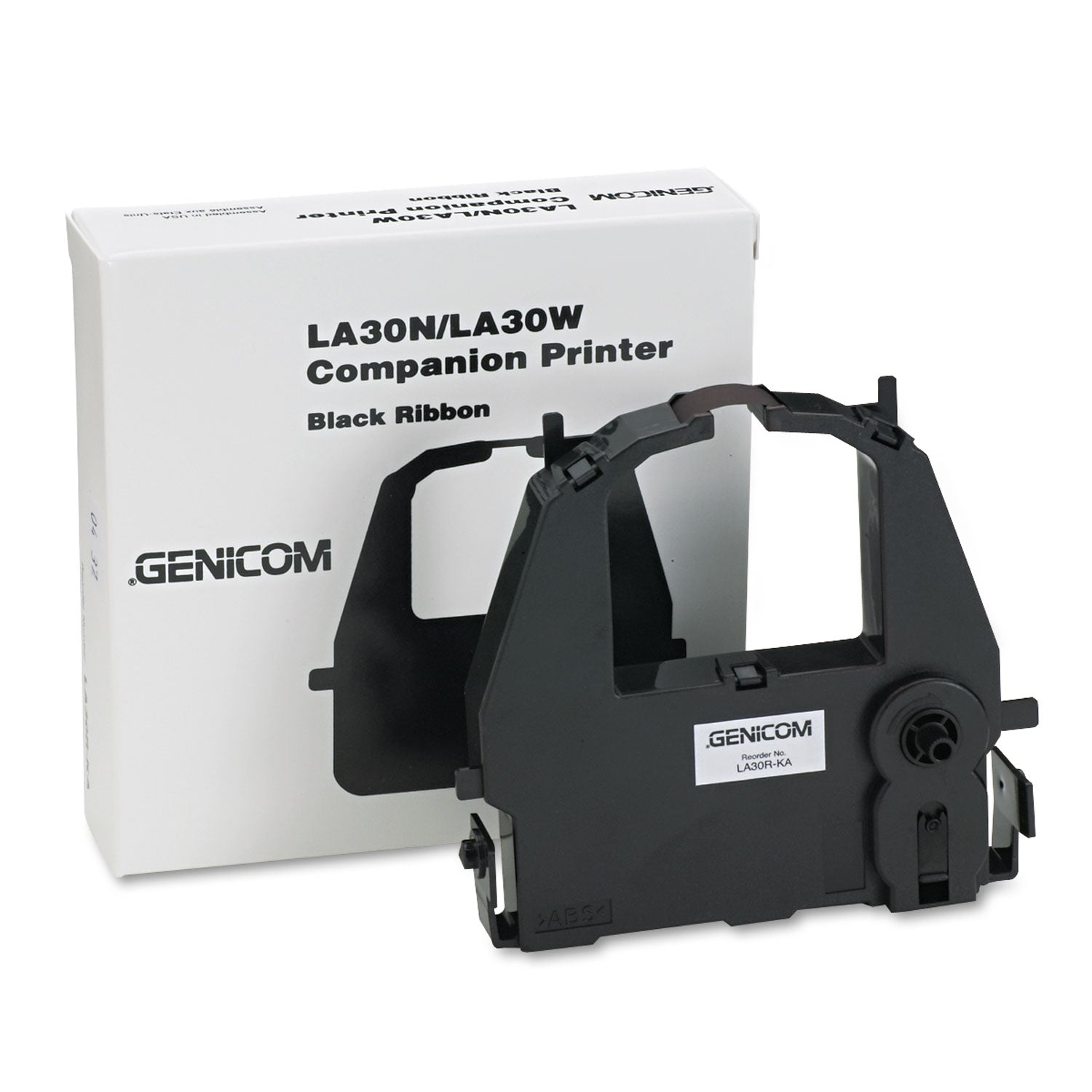 LA30RKA Compatible Ribbon, Black -