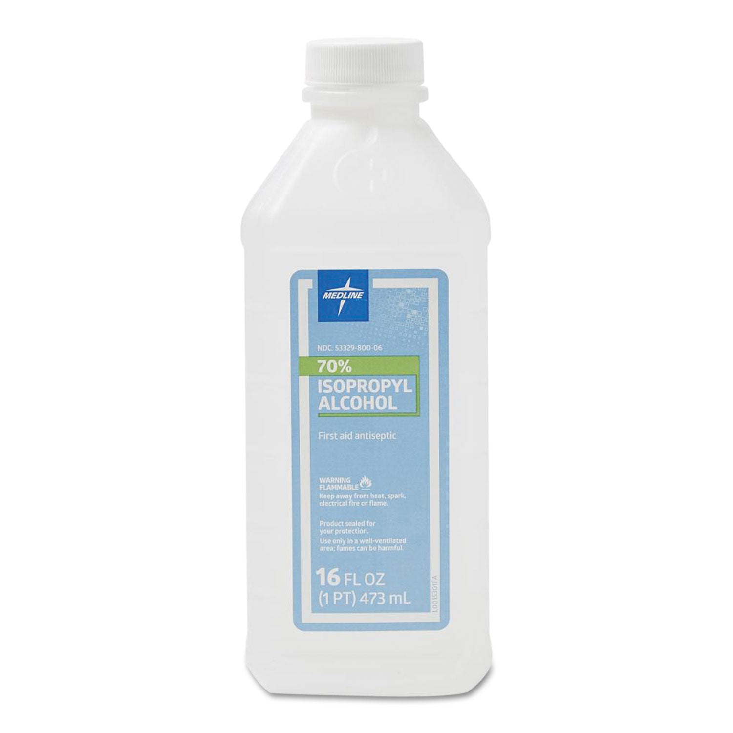 Isopropyl Rubbing Alcohol, 16 oz Bottle -