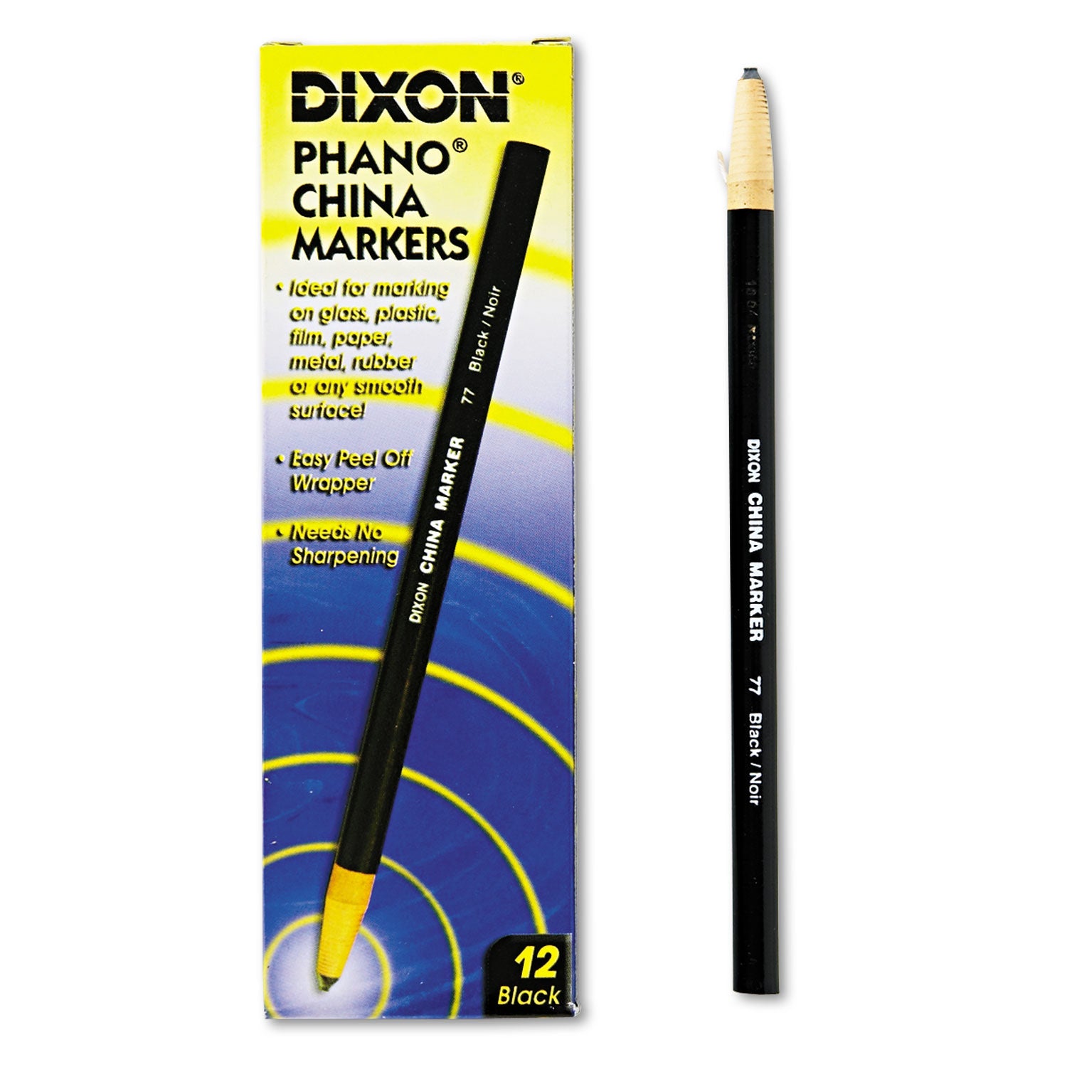 China Marker, Black, Dozen -