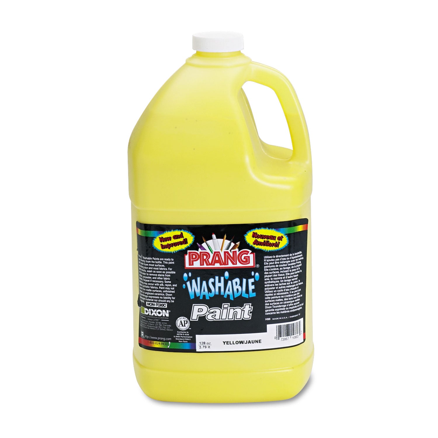 washable-paint-yellow-1-gal-bottle_dix10603 - 1