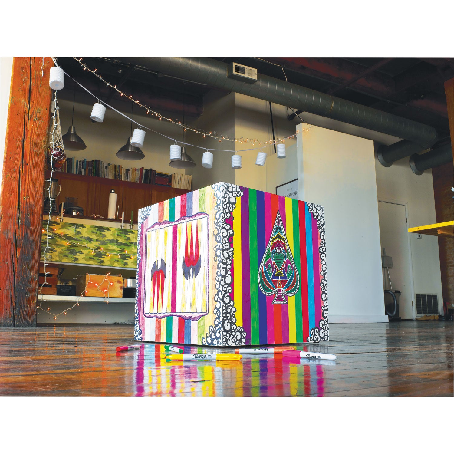 Fine Tip Permanent Marker, Fine Bullet Tip, Assorted Colors, 24/Pack -